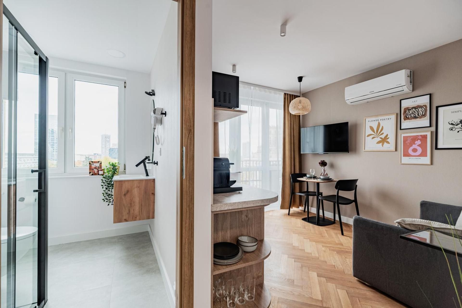Studio with Sofa Bed