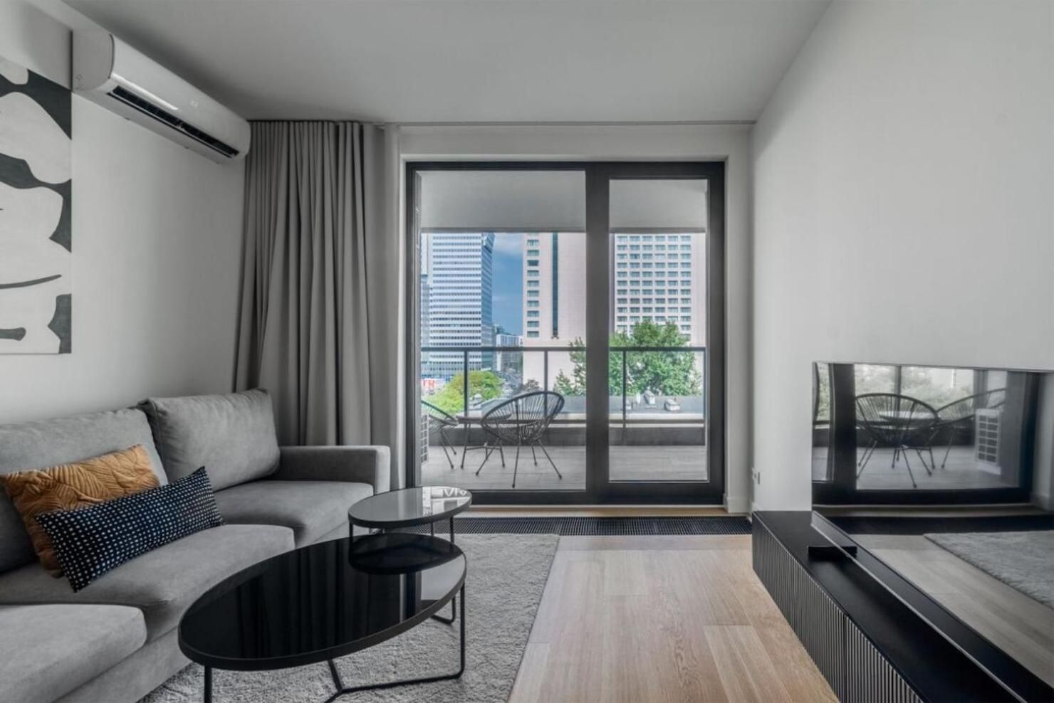 Two-Bedroom Premium Apartment with Balcony