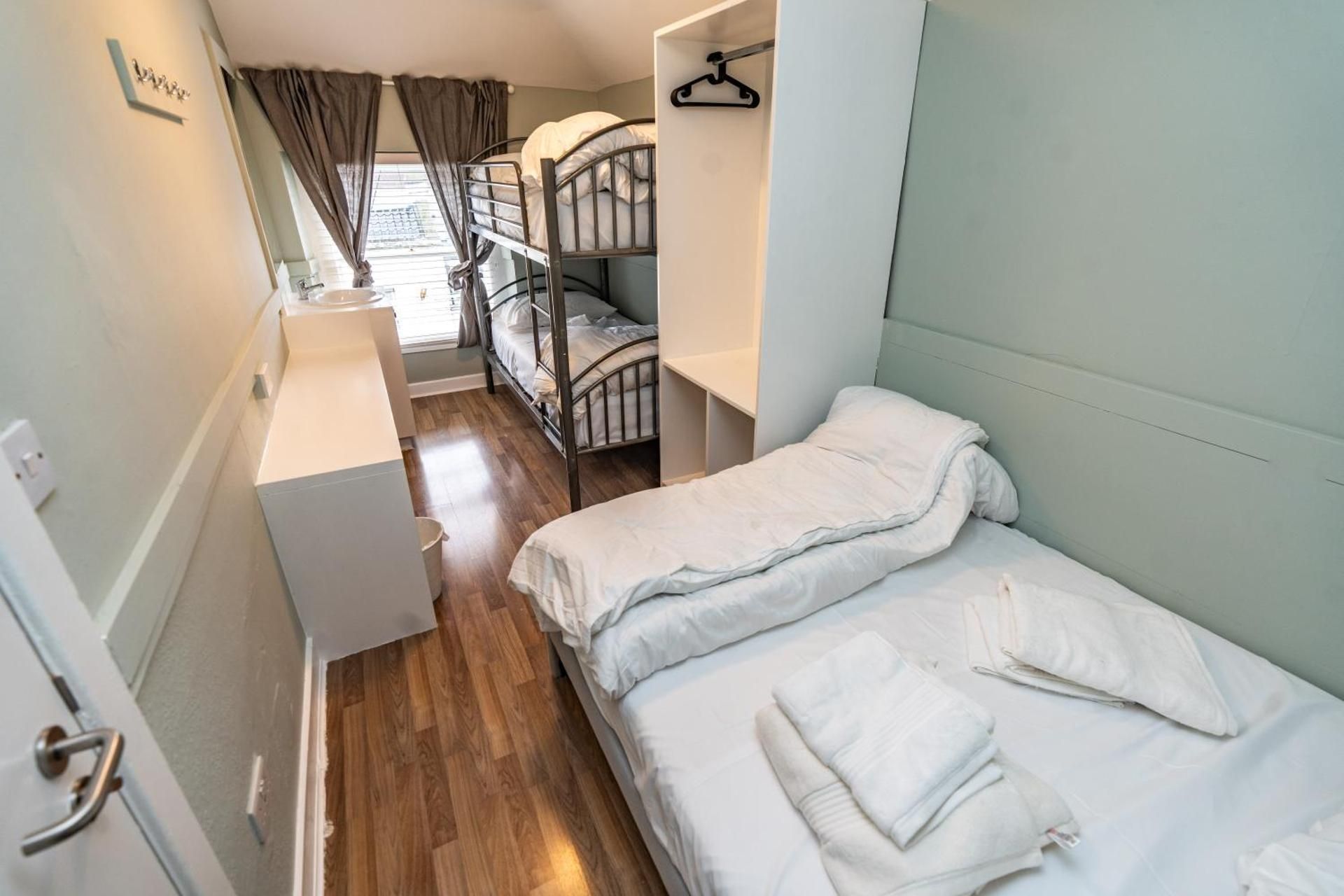 Family Room with Shared Bathroom
