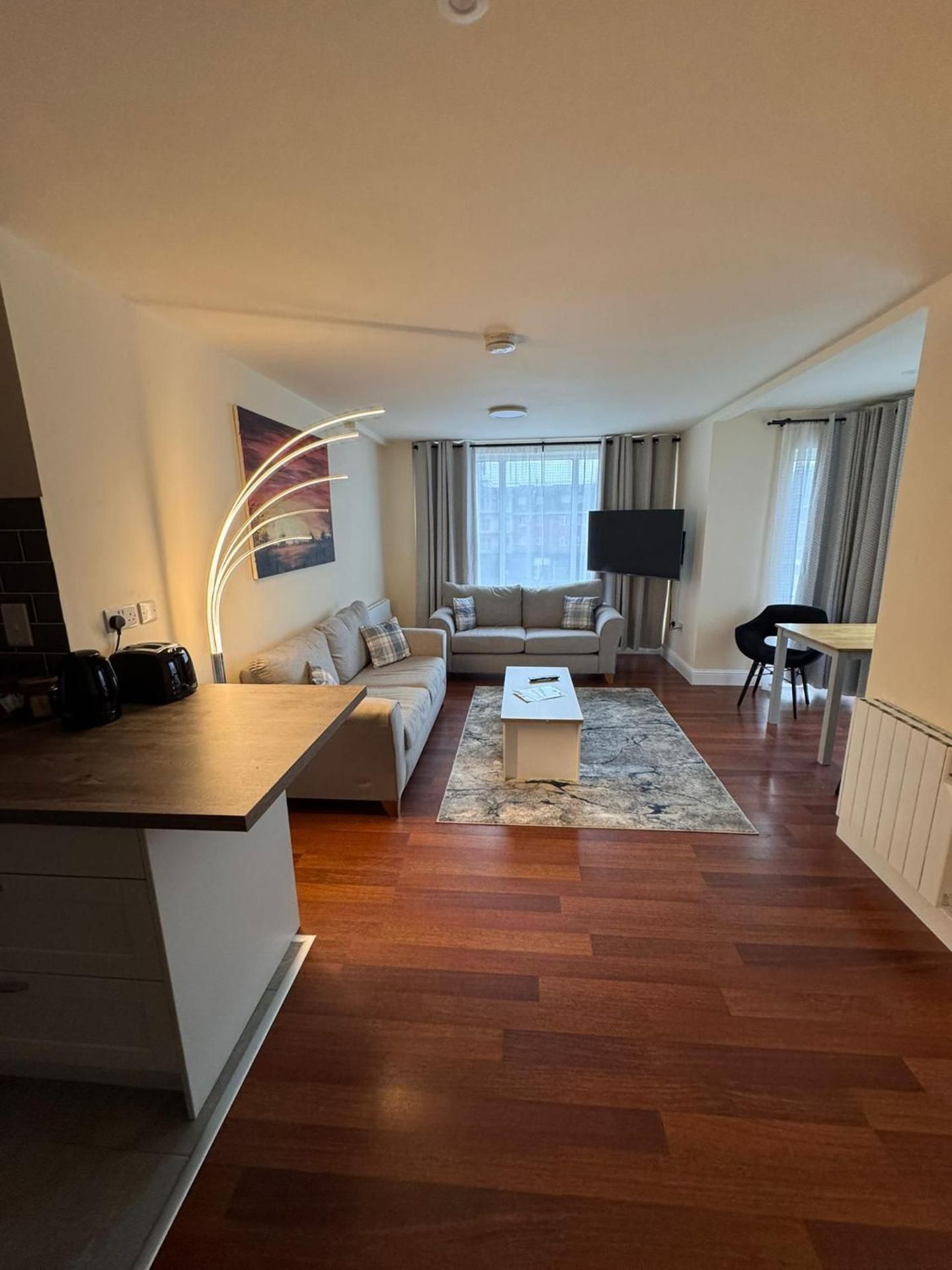 Two-Bedroom Apartment with Balcony