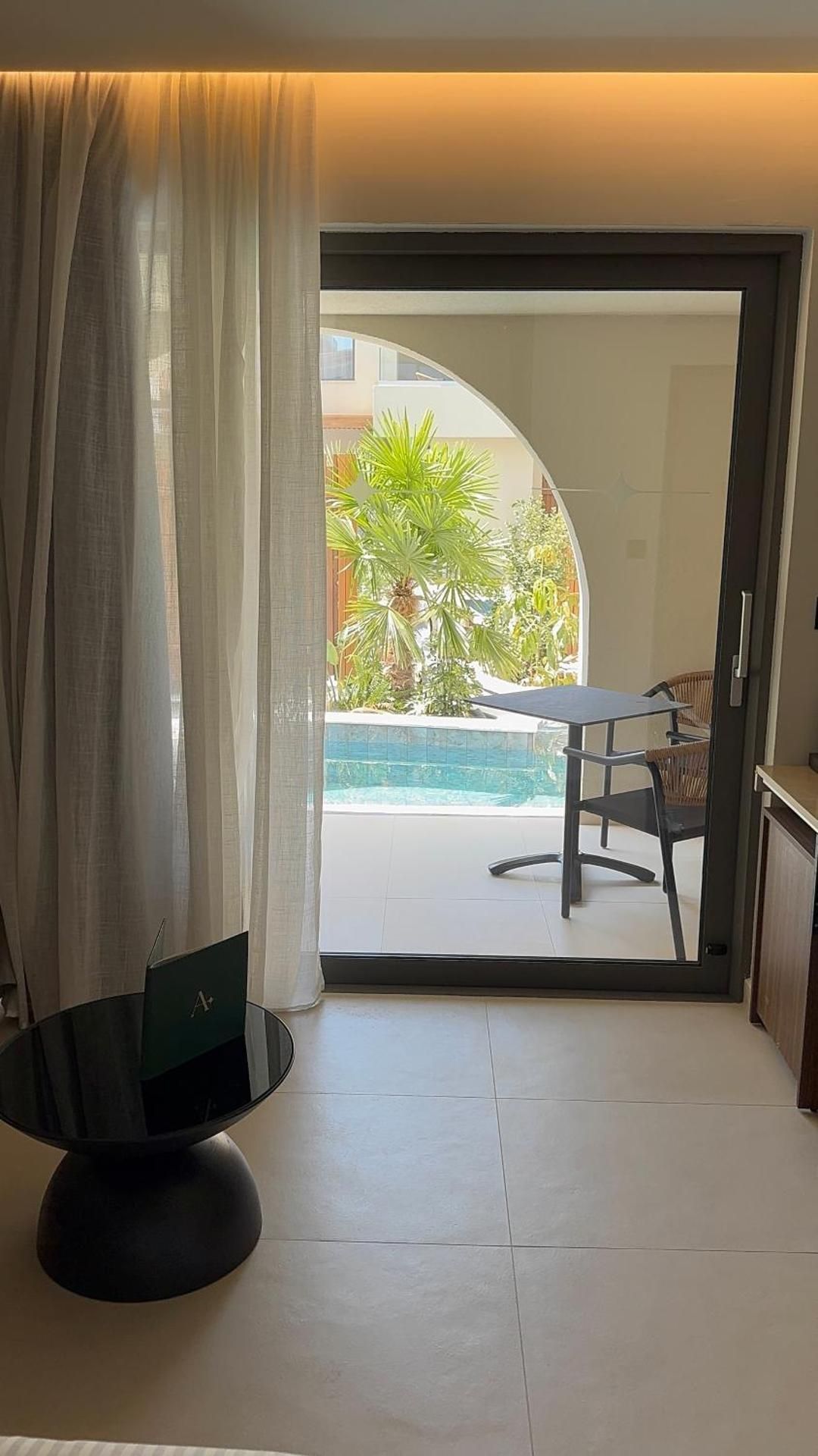 Luxury Suite with Heated Swim Up Pool