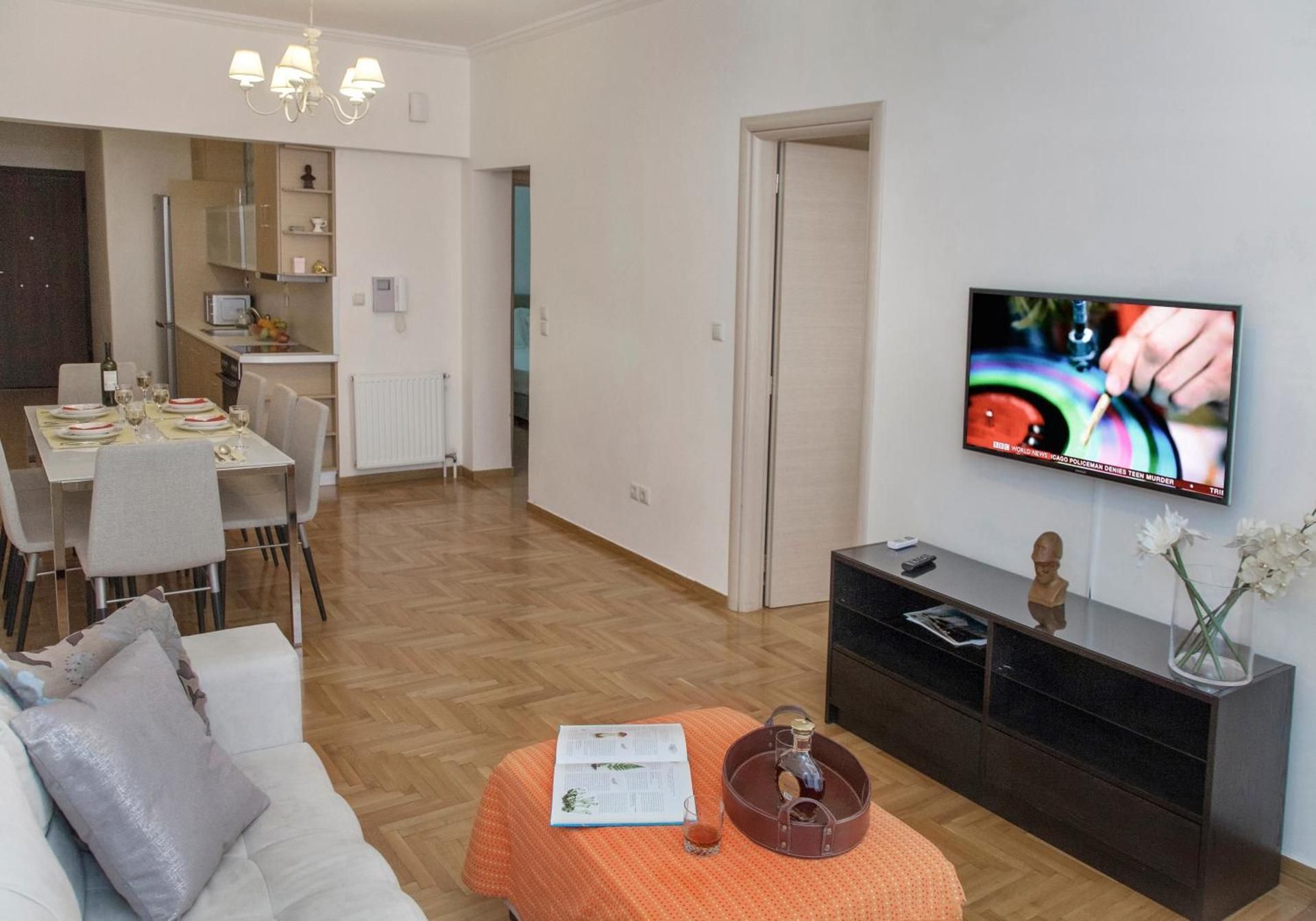  Two-Bedroom, Two-Bathroom Apartment with Sea View