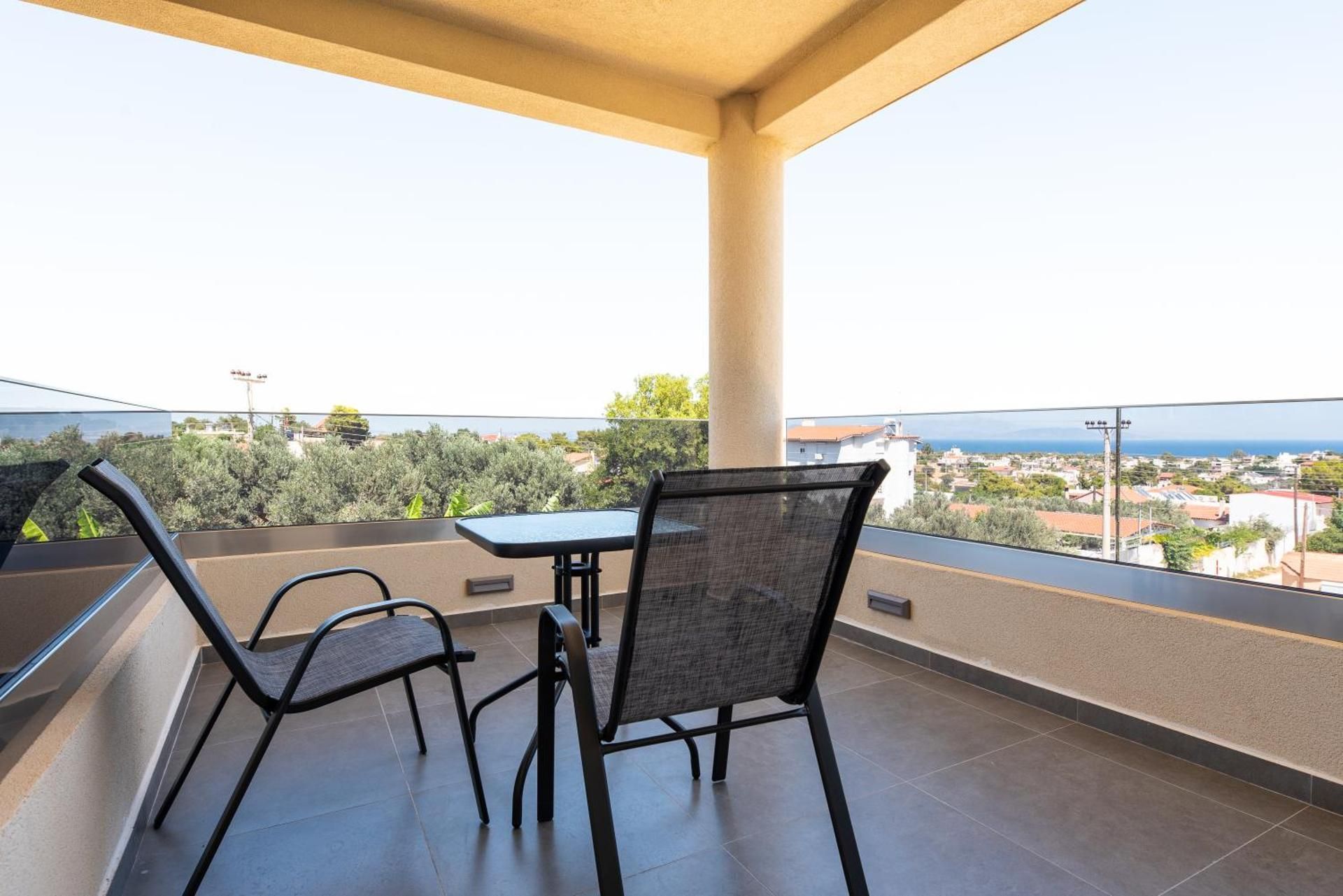 Deluxe Double Room with Balcony and Sea View