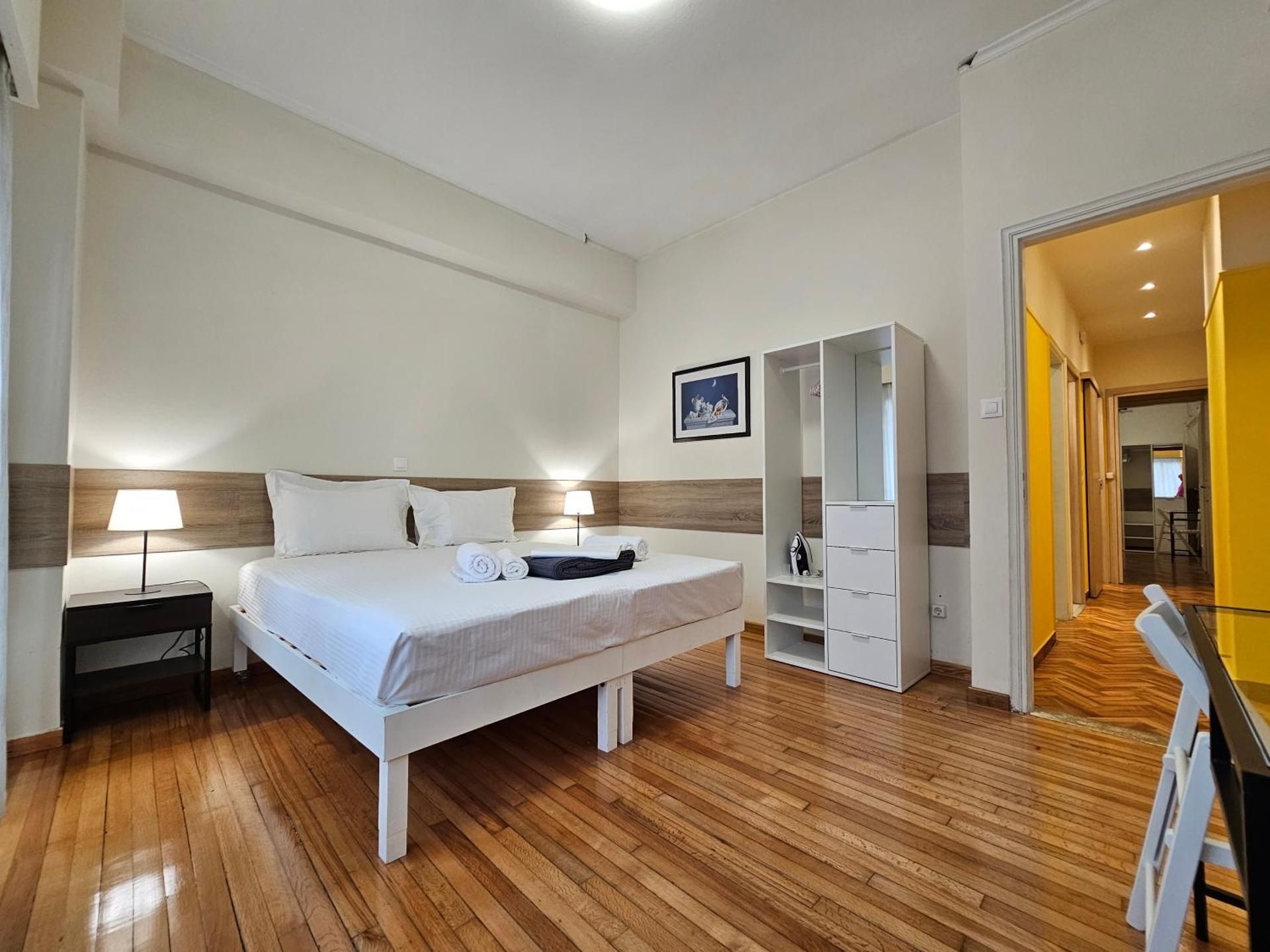 Three-Bedroom Premium Apartment with Balcony