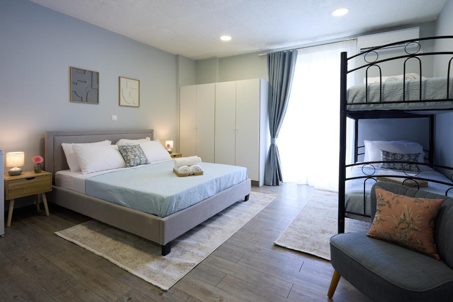 Quadruple Room with Balcony