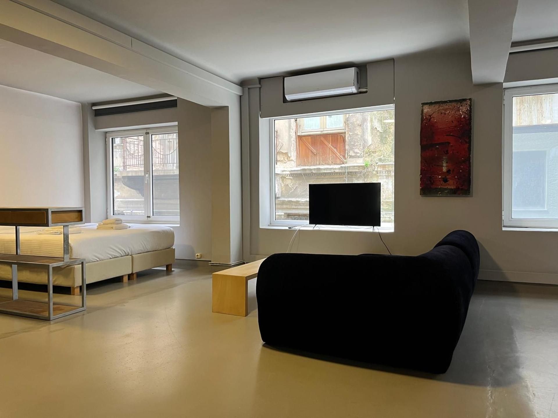 Studio with Balcony
