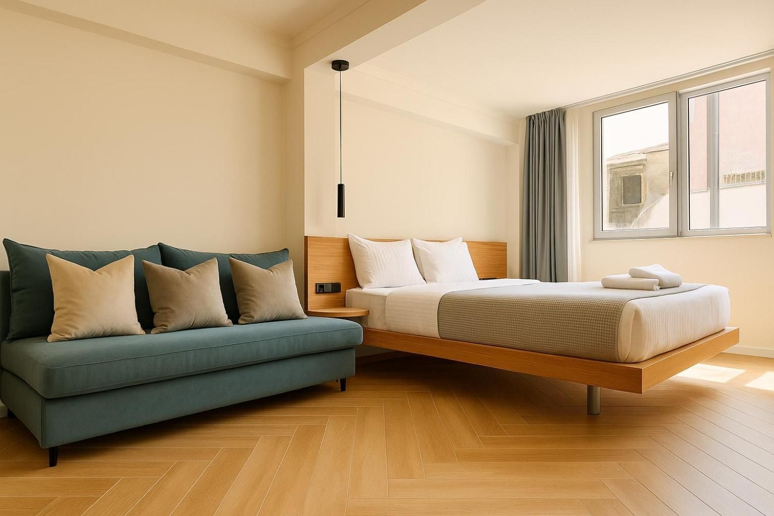 King Studio with Sofa Bed