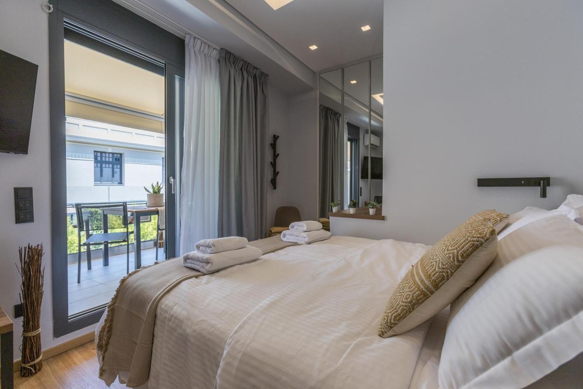 Studio with Balcony