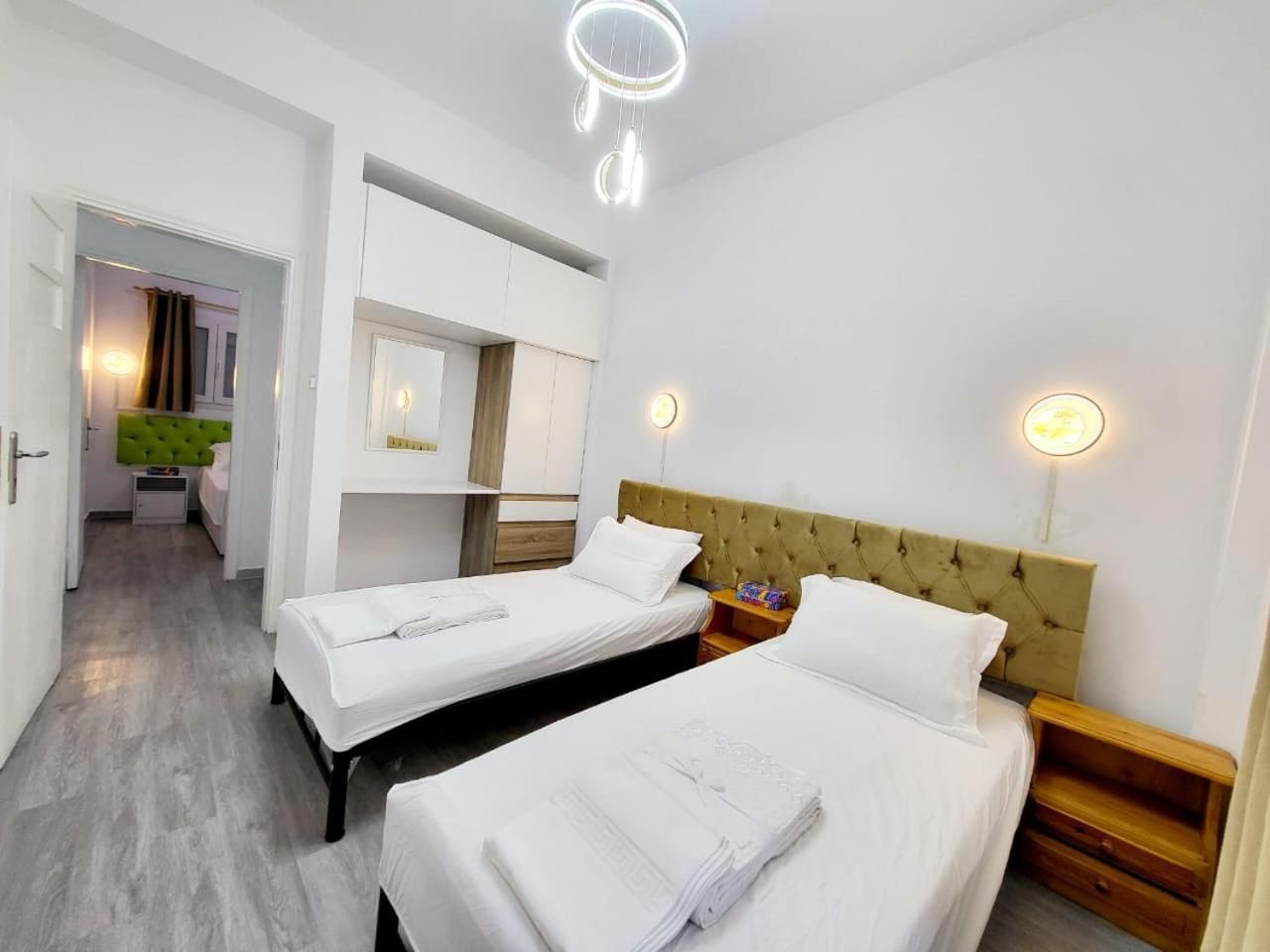 Three-Bedroom Apartment with Balcony