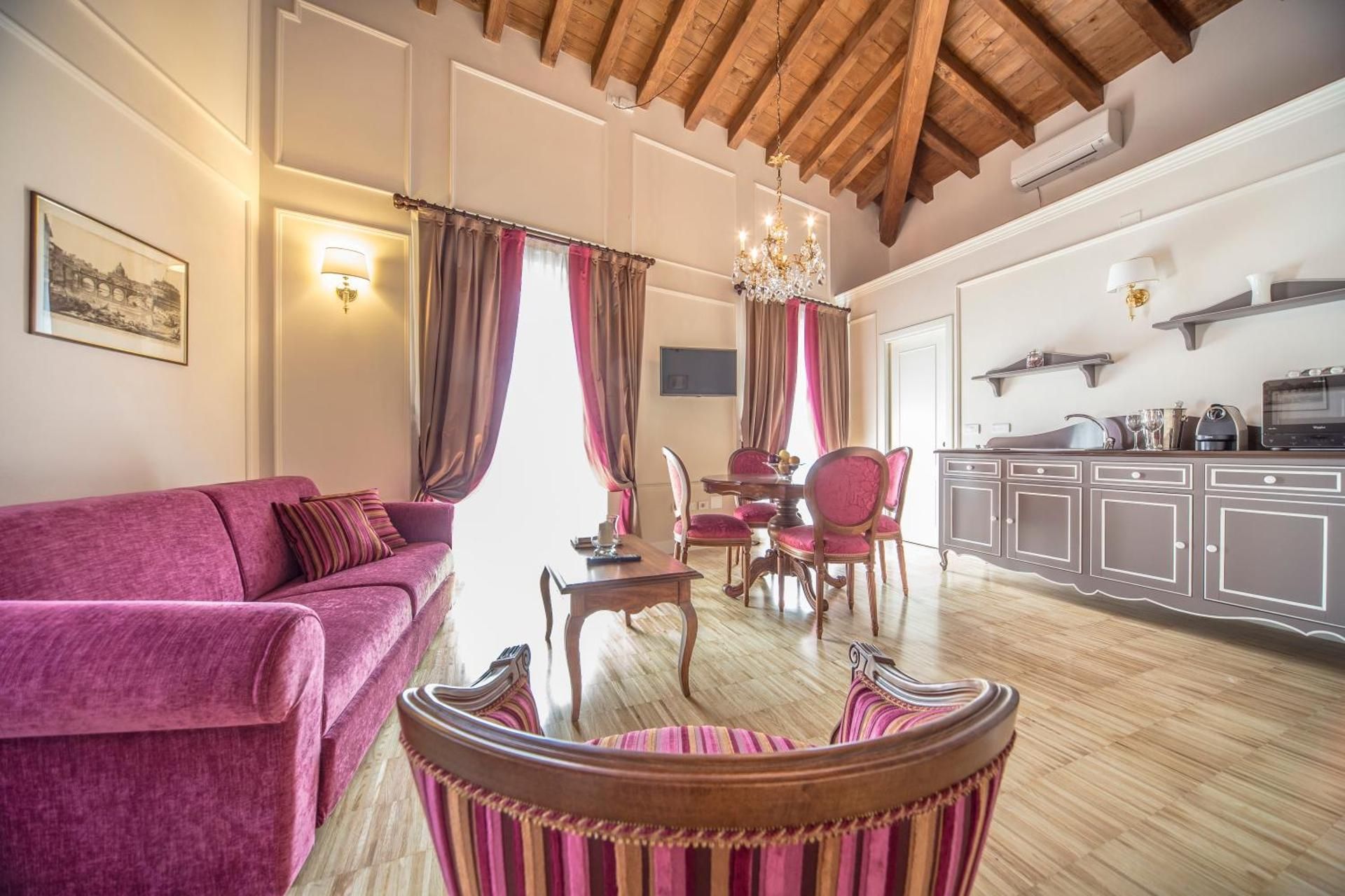 One-Bedroom Apartment with Balcony