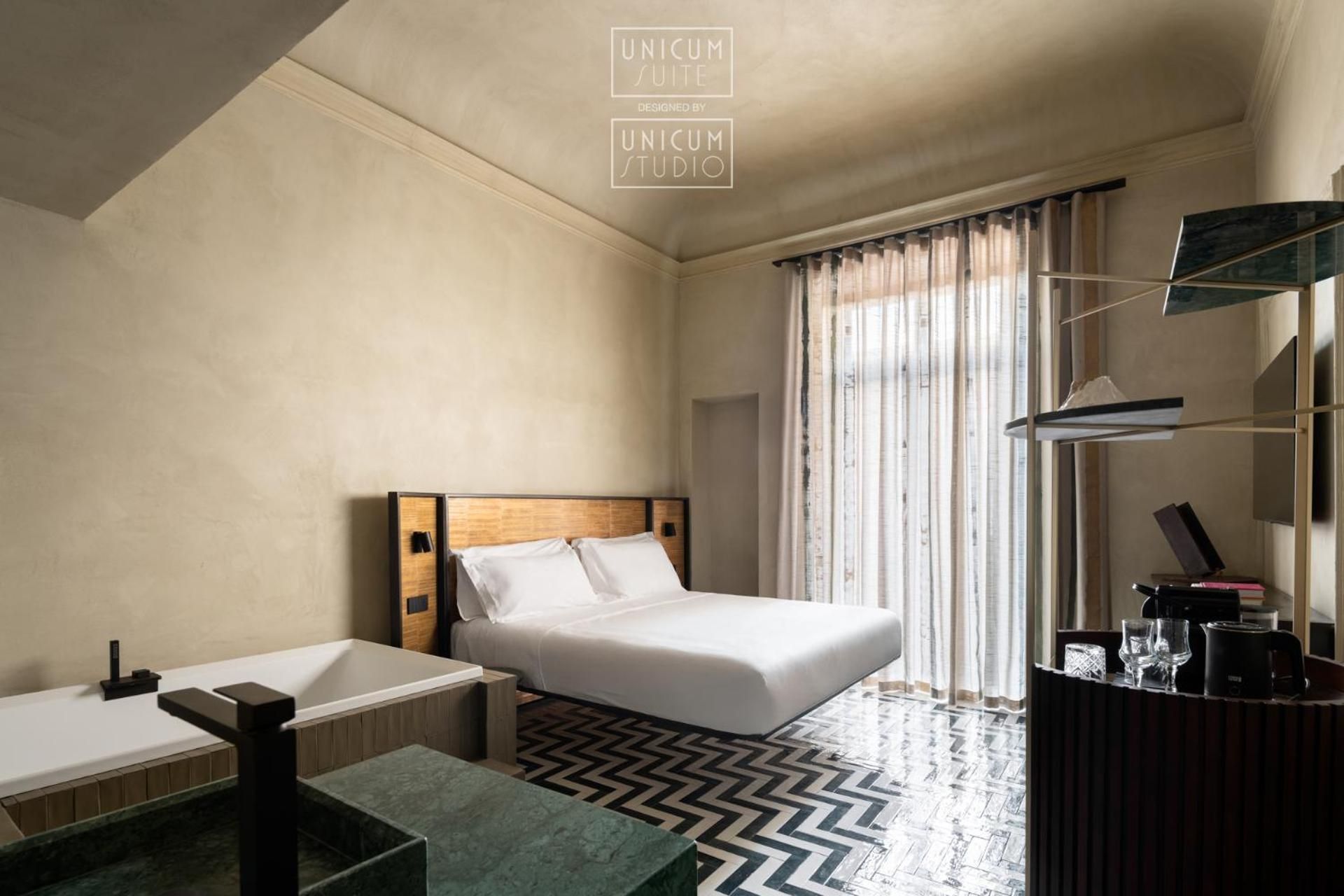 Deluxe King Room with Spa Bath and Balcony