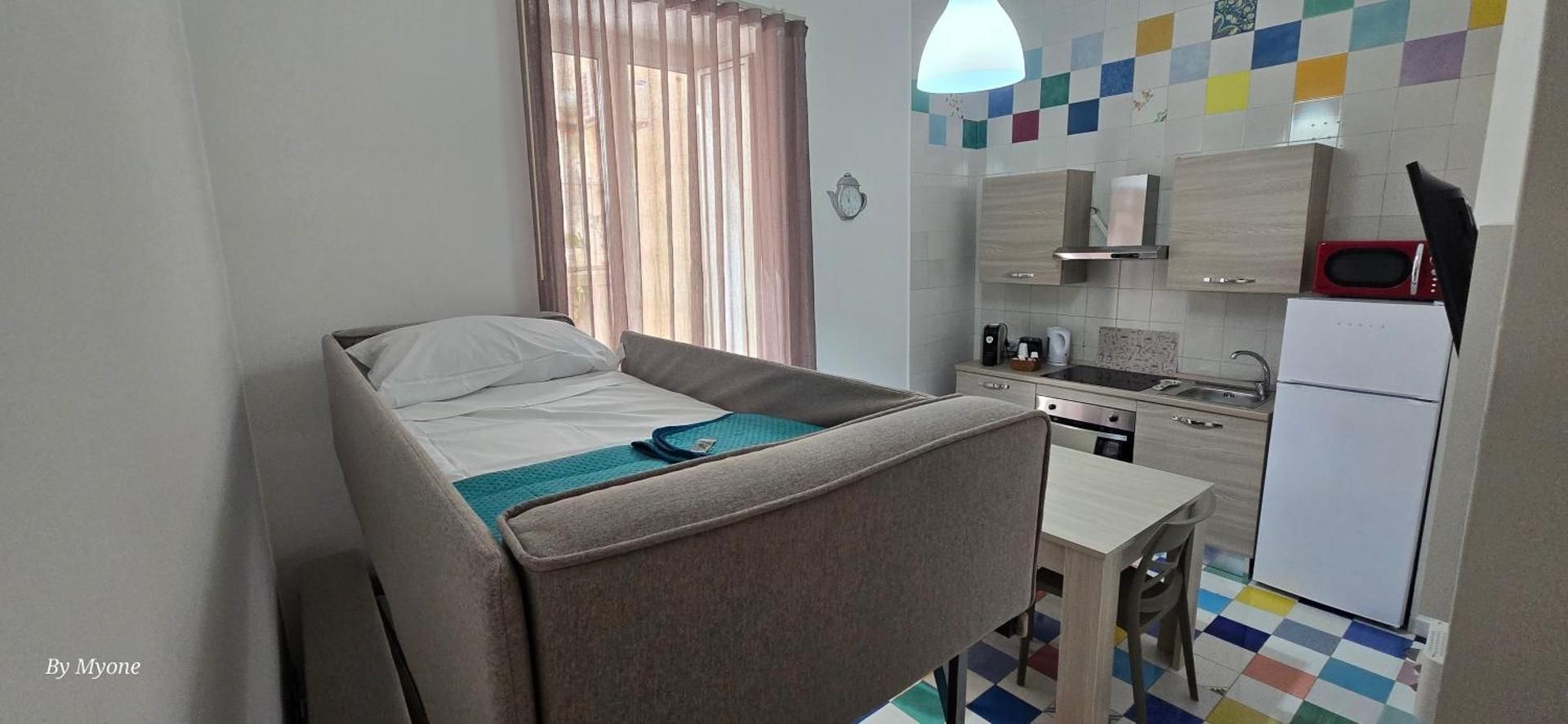 One-Bedroom Loft Apartment with Balcony
