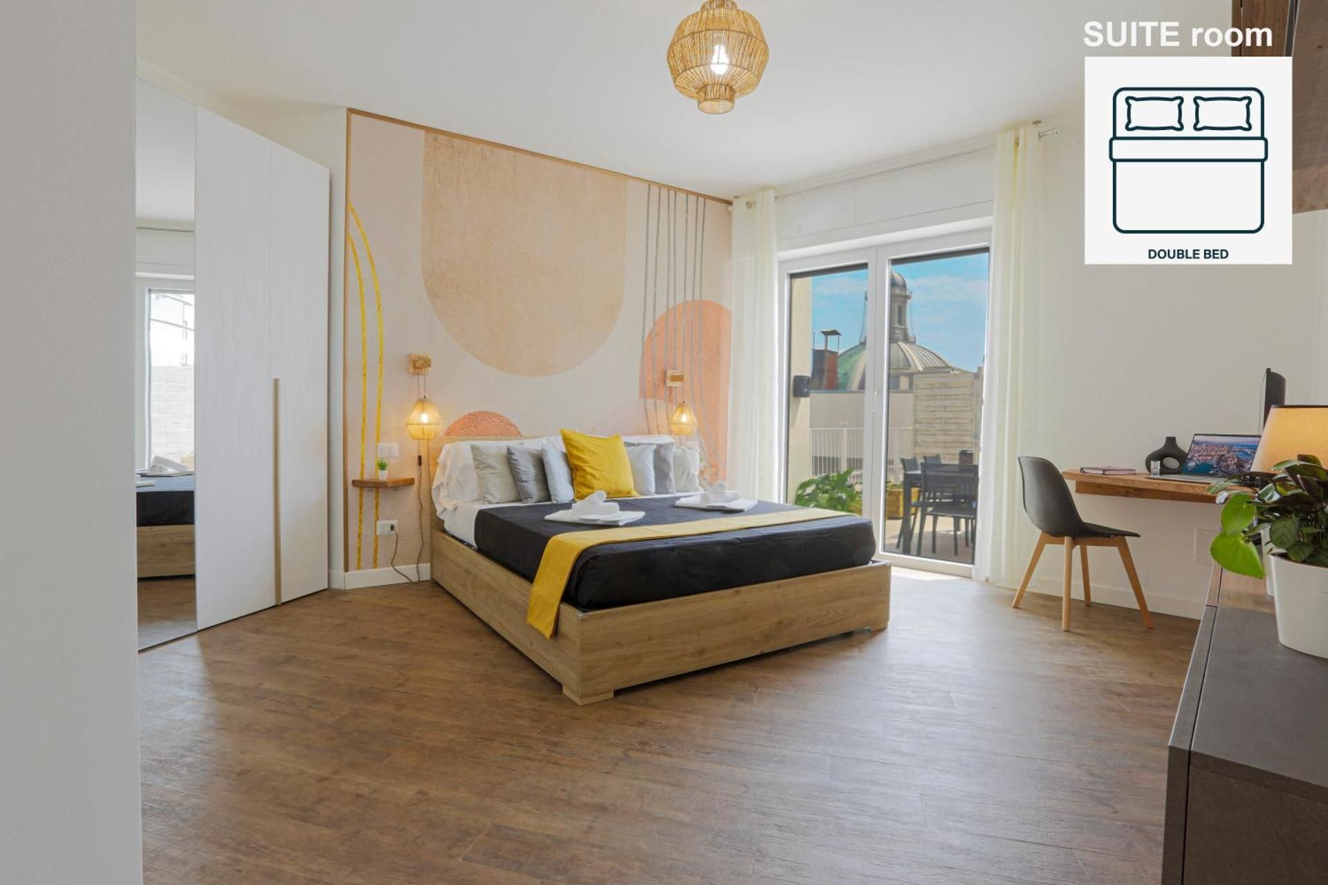 Two-Bedroom Apartment with Terrace and Sea View