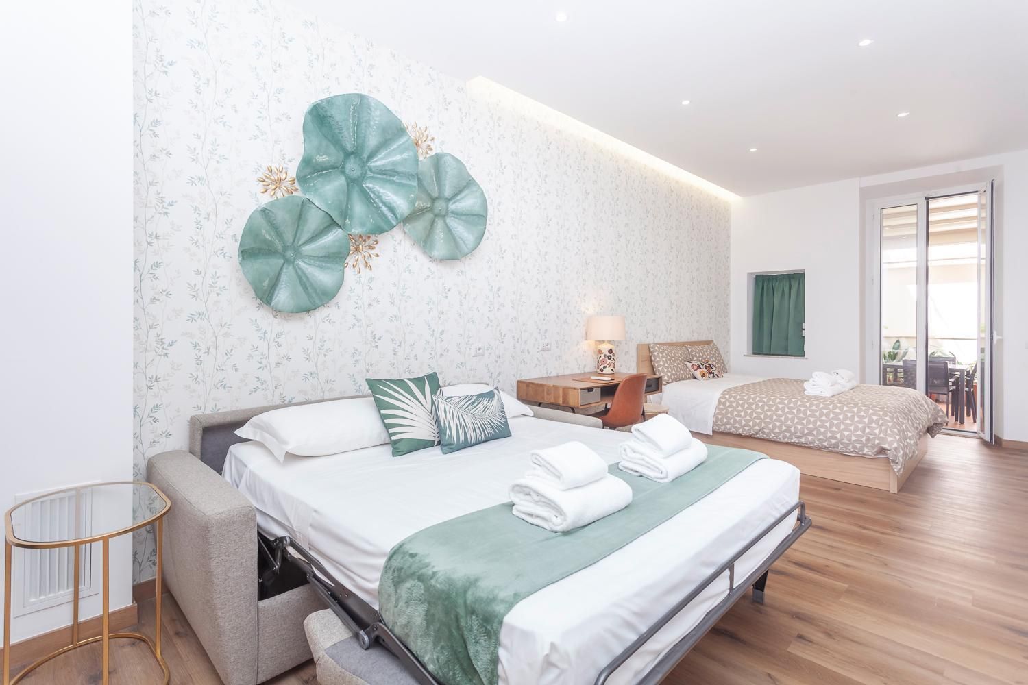 Family Room with Terrace