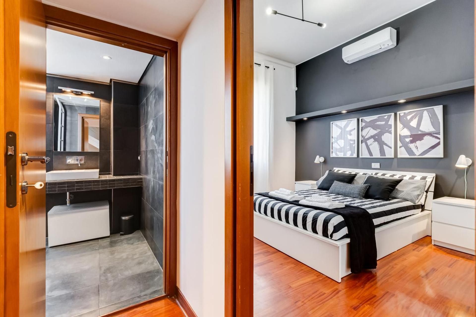Deluxe One-Bedroom Apartment with City View