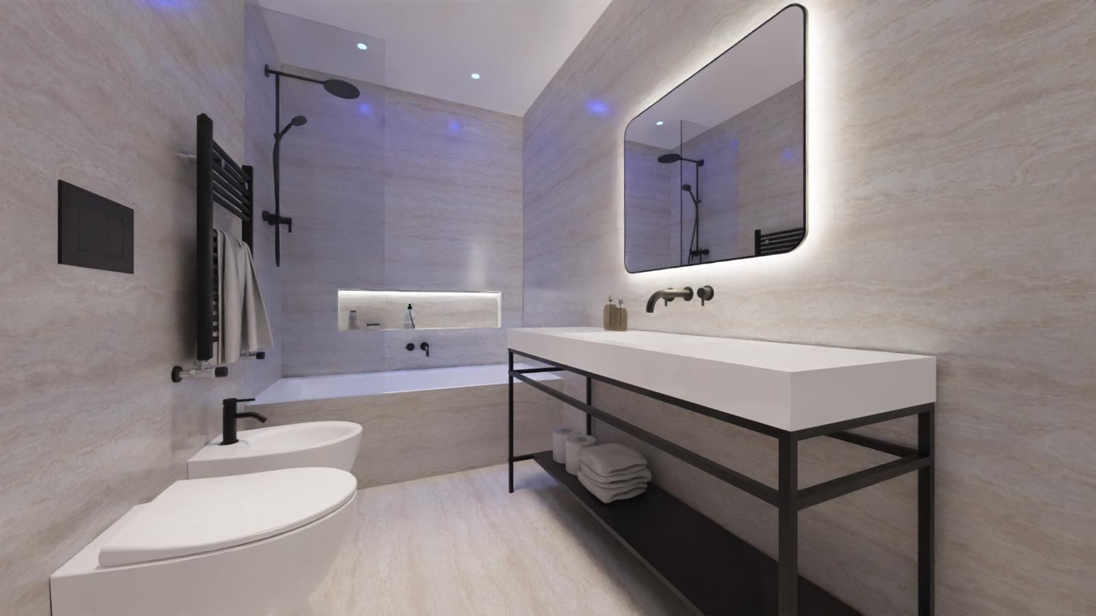 Superior with Bathtub