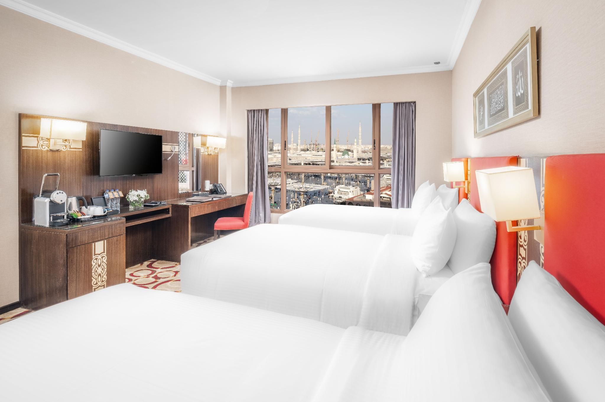 Executive Triple Bed, City View