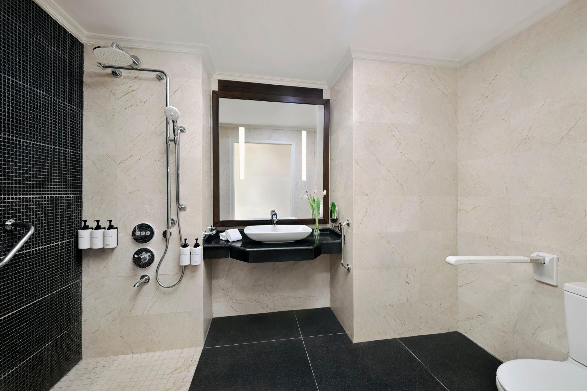Wheelchair Accessible Twin Beds City View