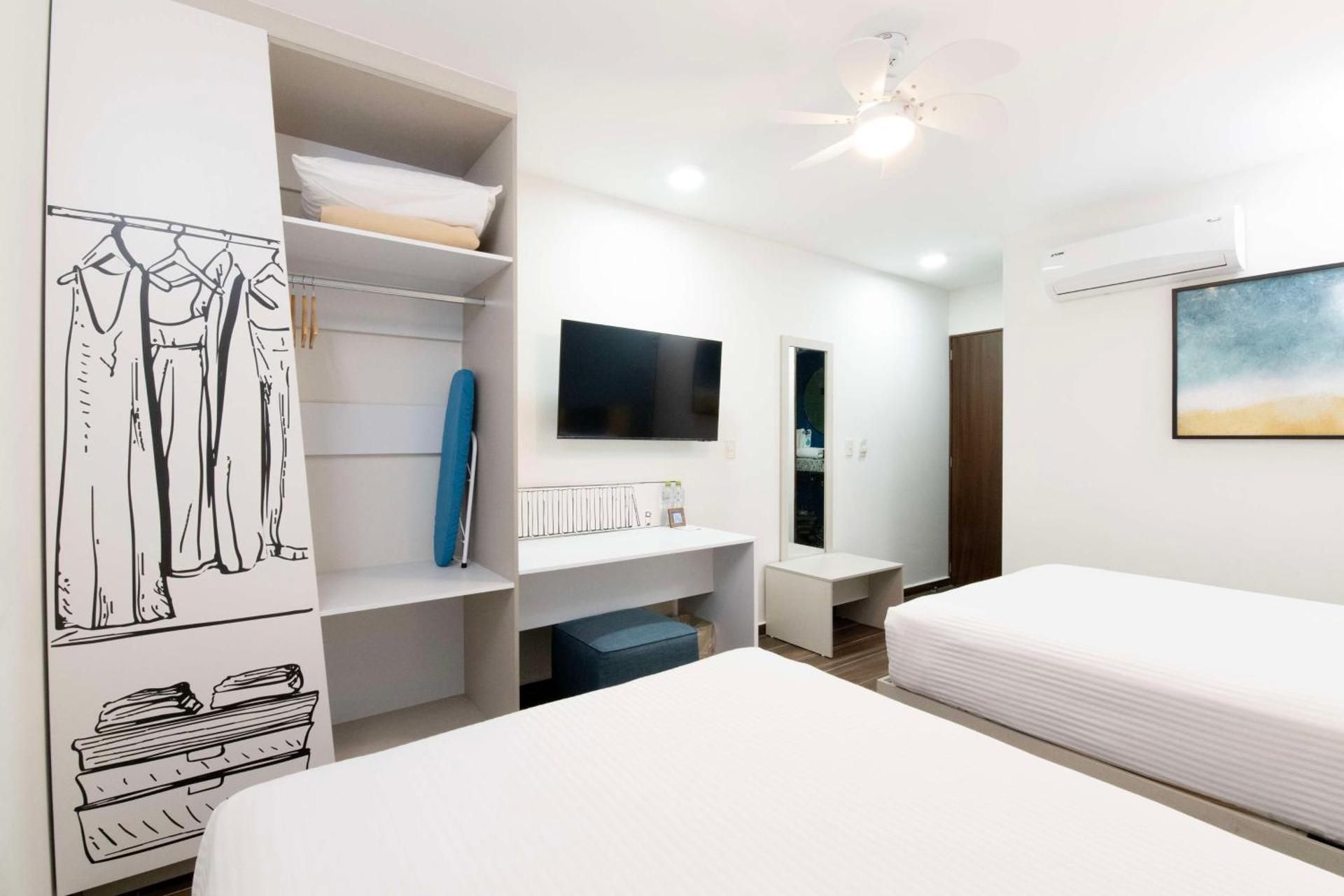 Double Room with Two Double Beds - Non-Smoking