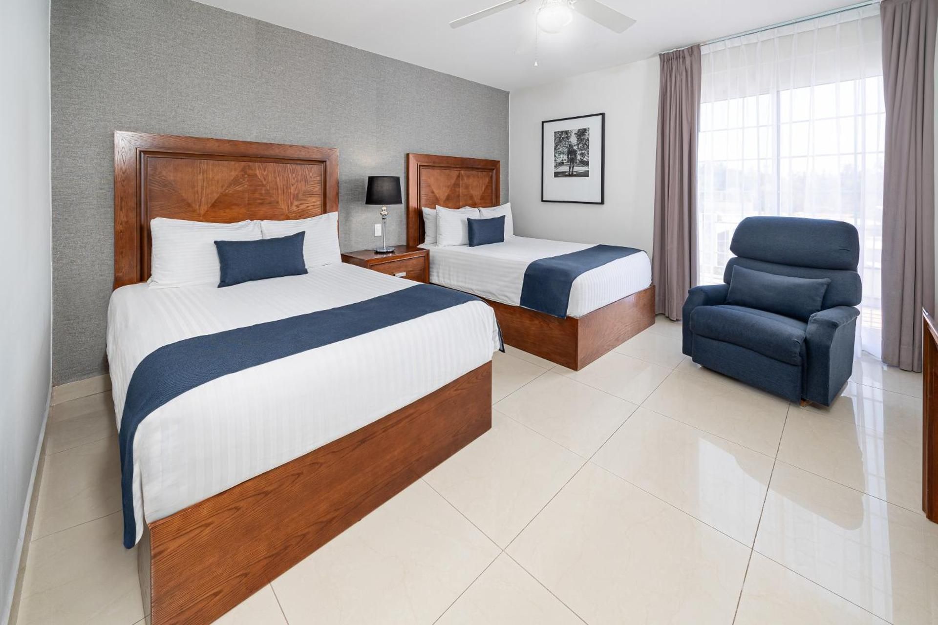 Double Suite with Two Double Beds