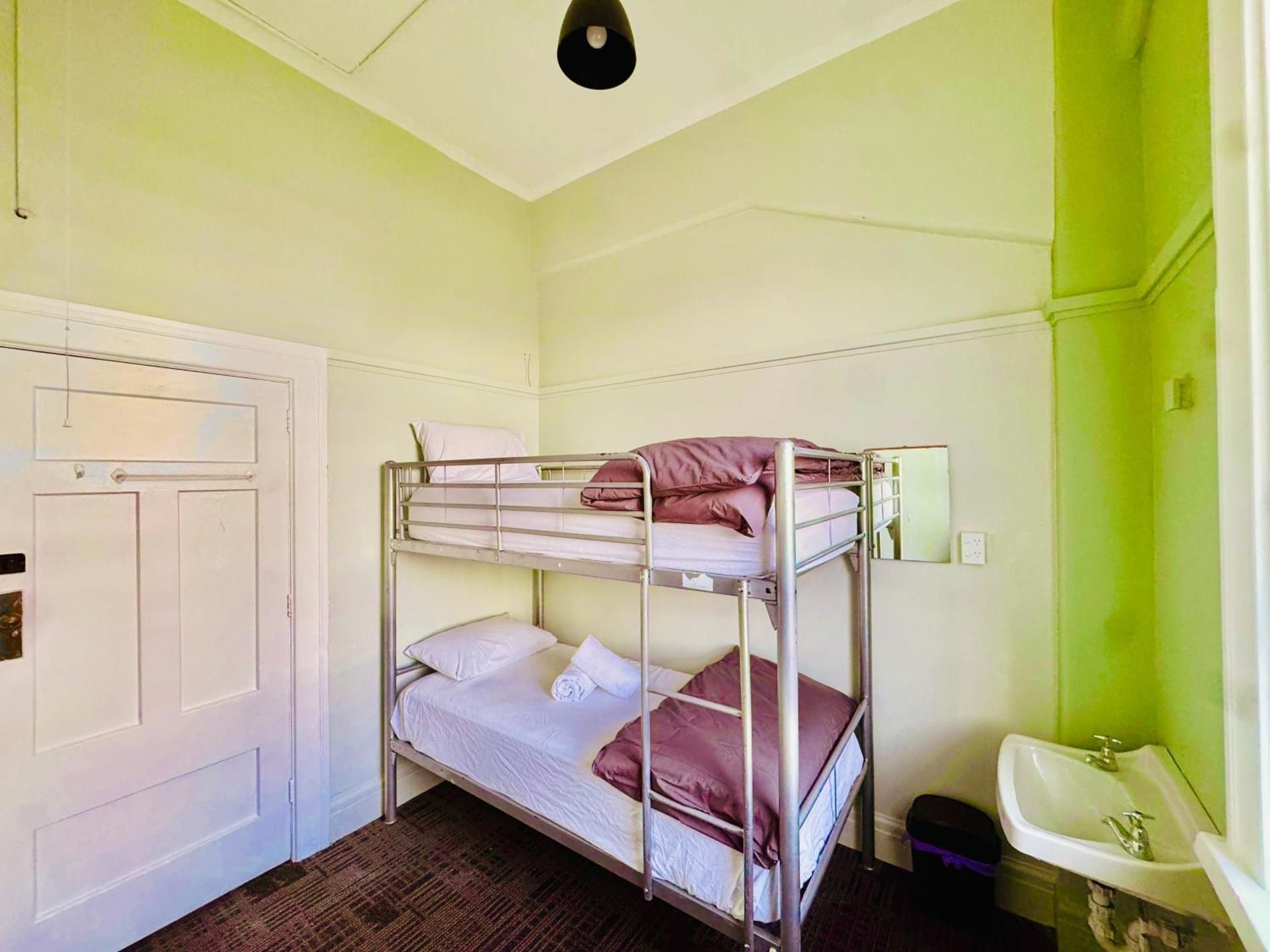 Twin Bunk Room with Shared Bathroom
