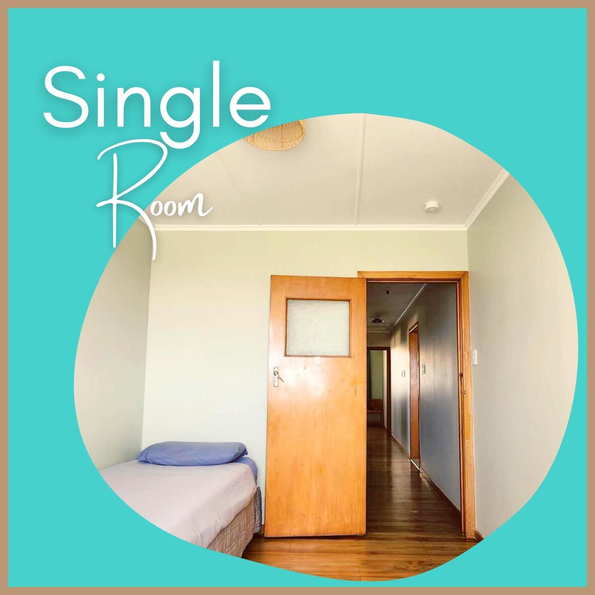 Single Room with Shared Shower and Toilet