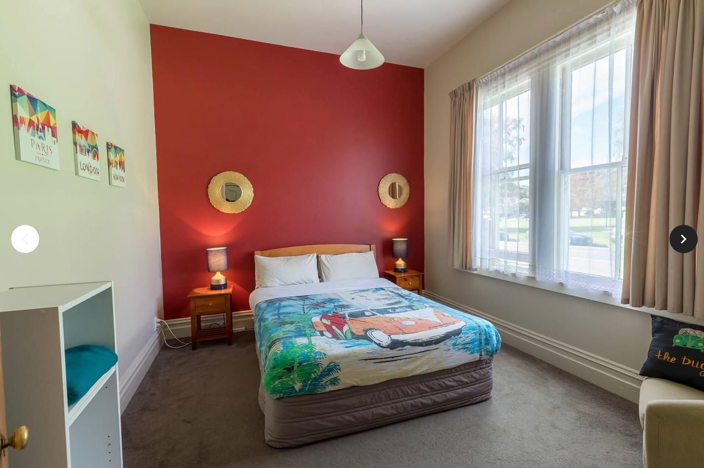 The Bug Backpackers Double shared bathroom