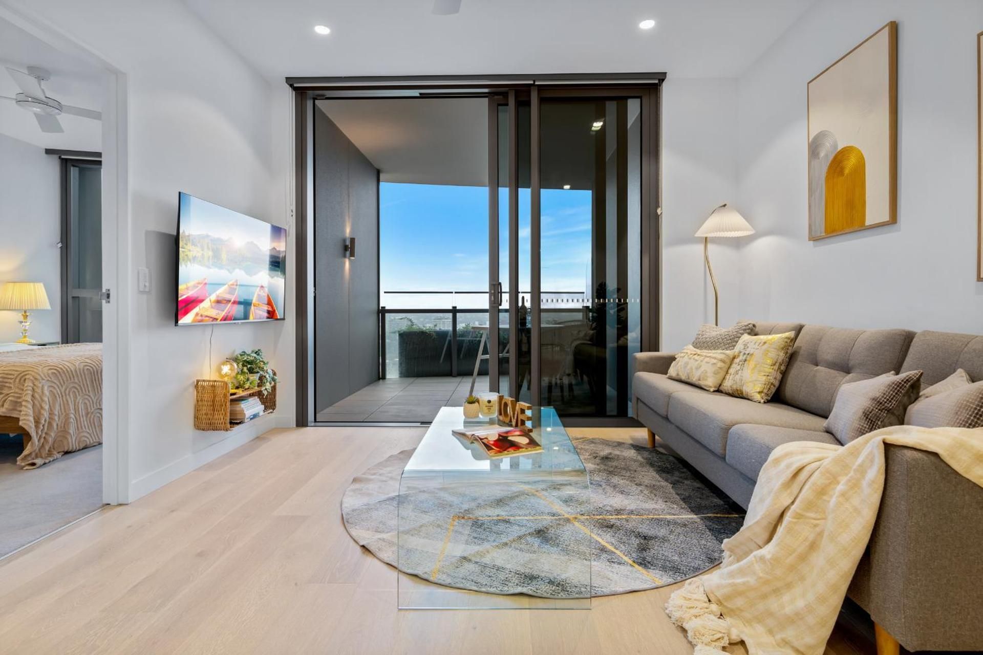 One-Bedroom Apartment with River View