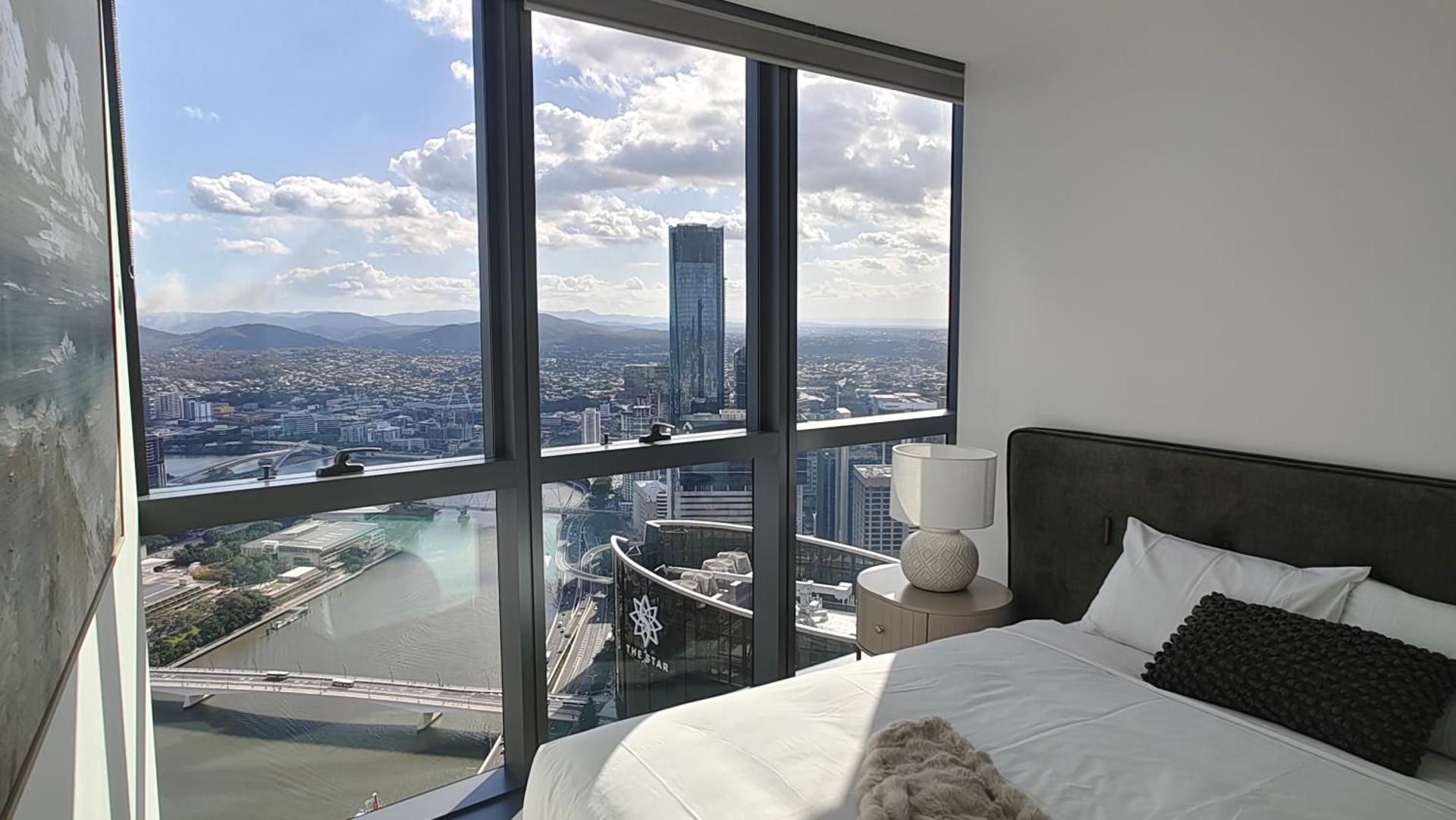Three-Bedroom Apartment with Water View