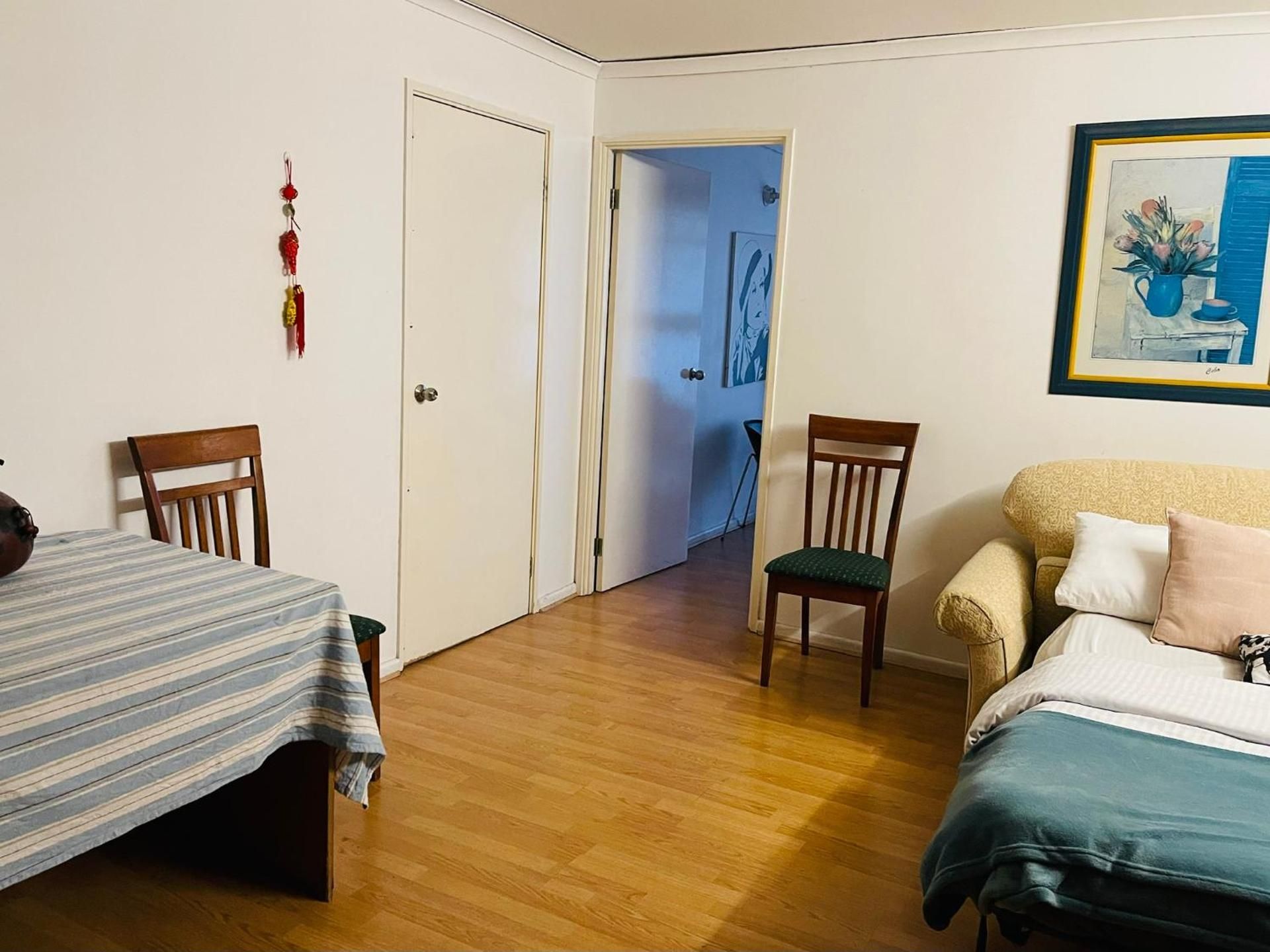 Family Room with Shared Bathroom