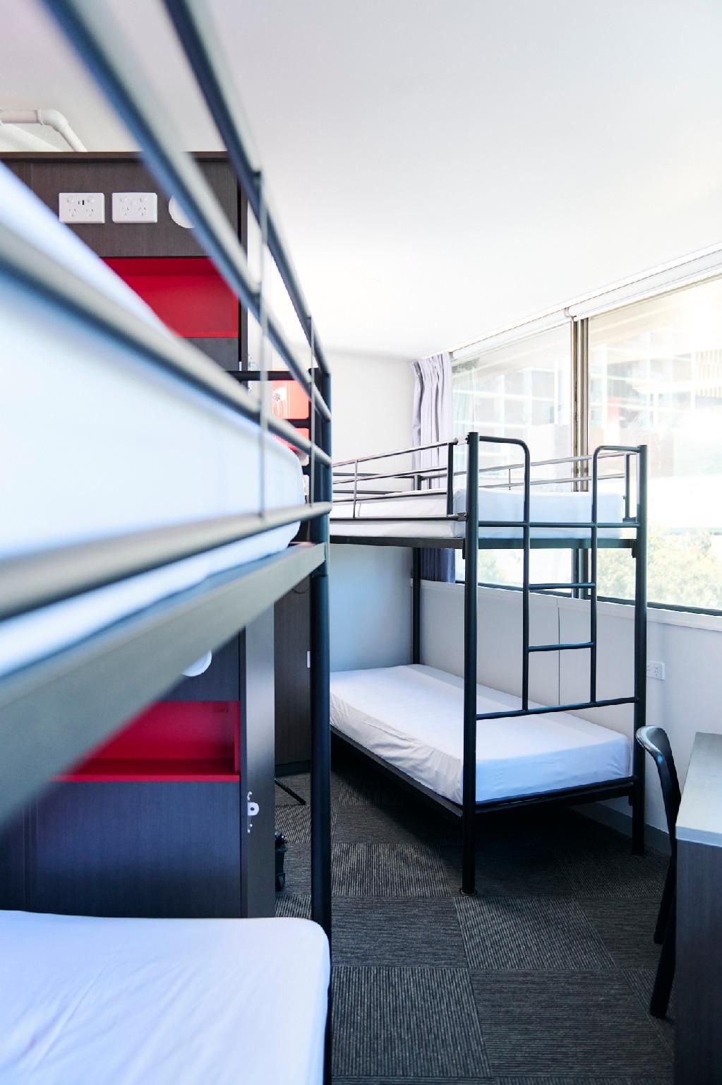 Bed in 4-Bed Female Dormitory Room - Shared Bathroom