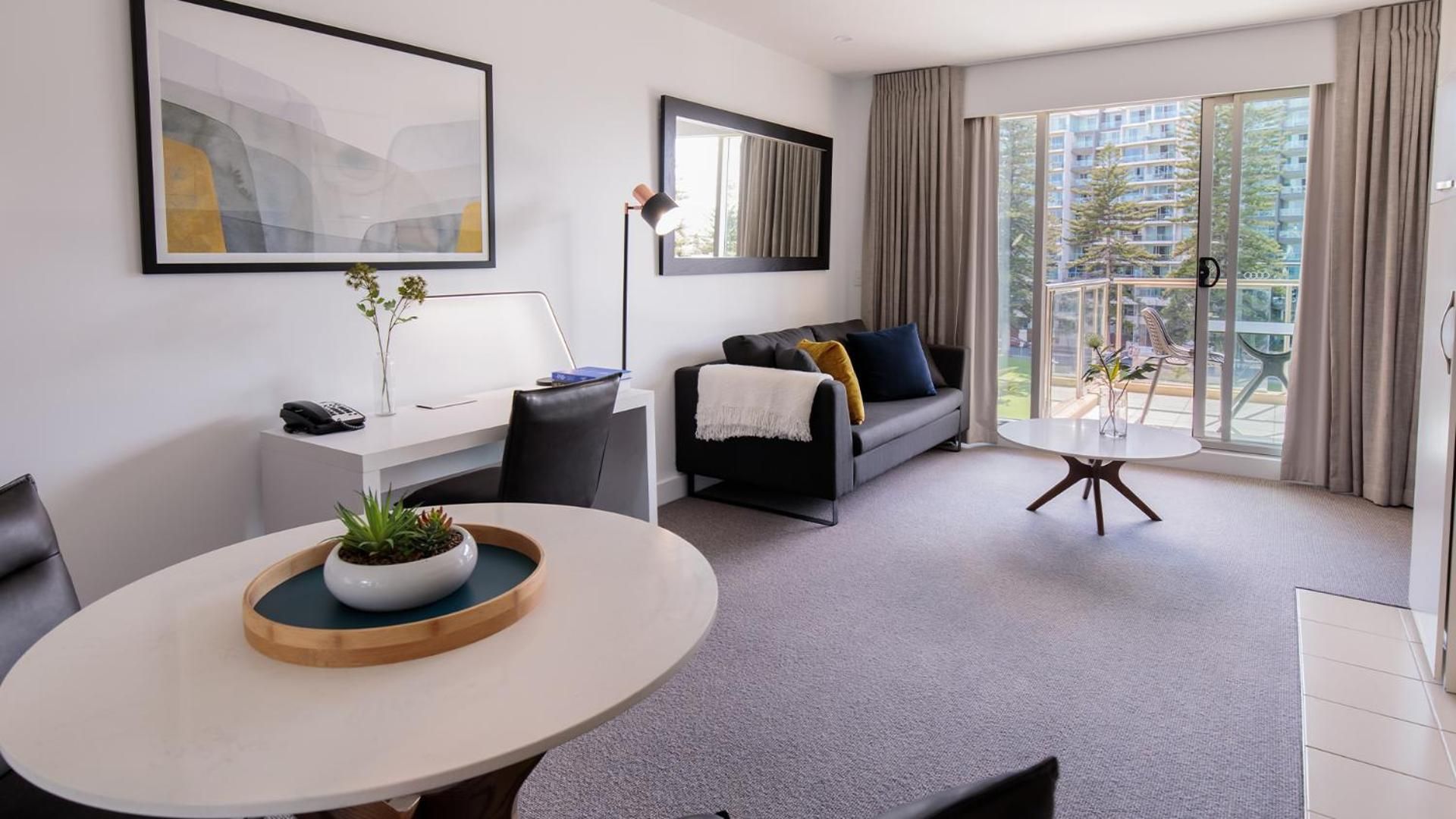 Premier One-Bedroom Apartment with Park View - No Housekeeping