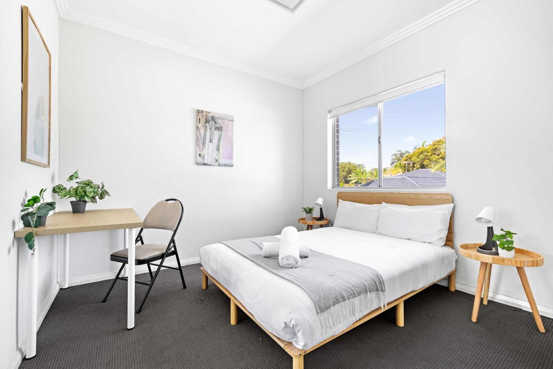 Queen Room with Shared Bathroom
