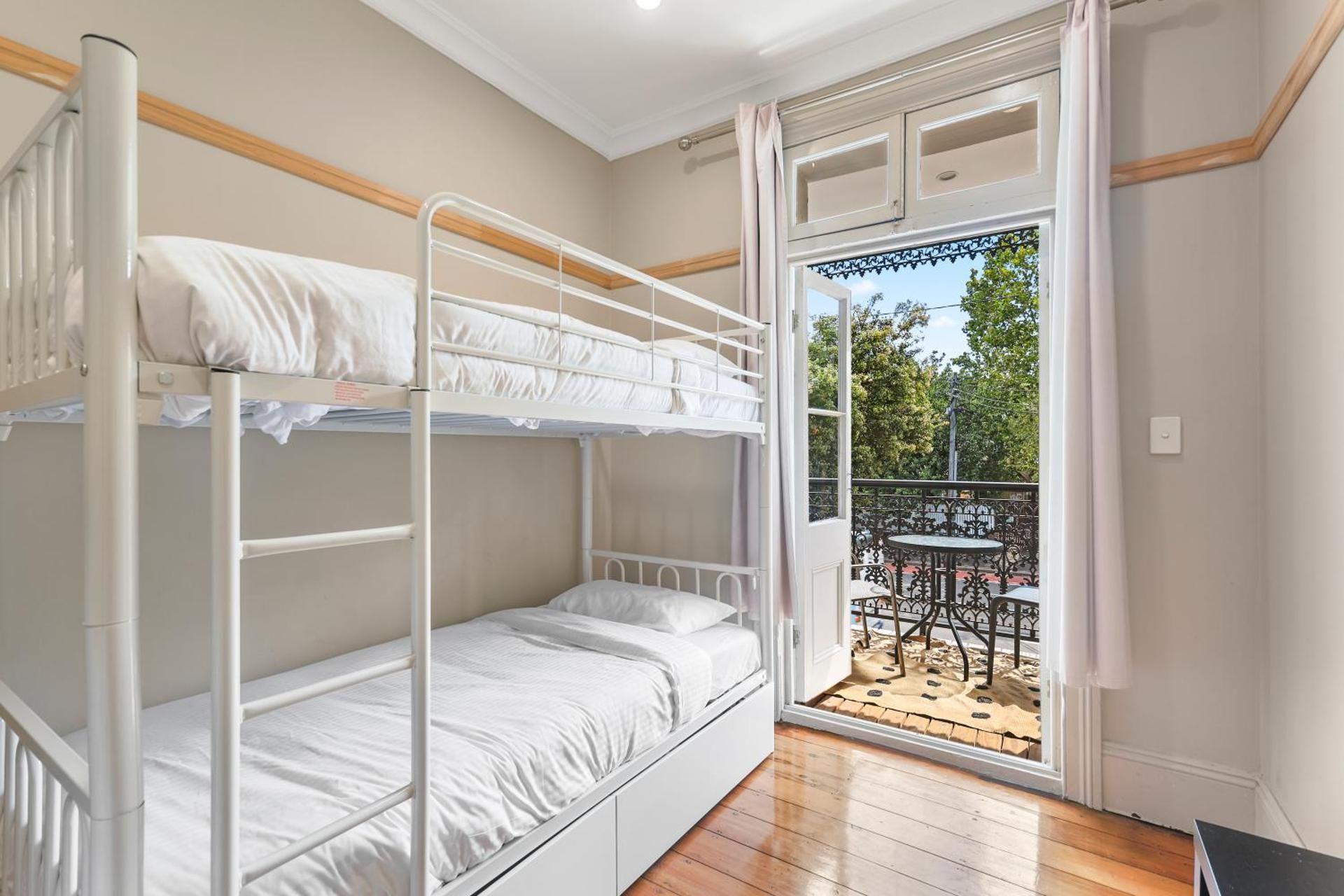 Private Room with Balcony for 2 Guests - Shared Bathroom