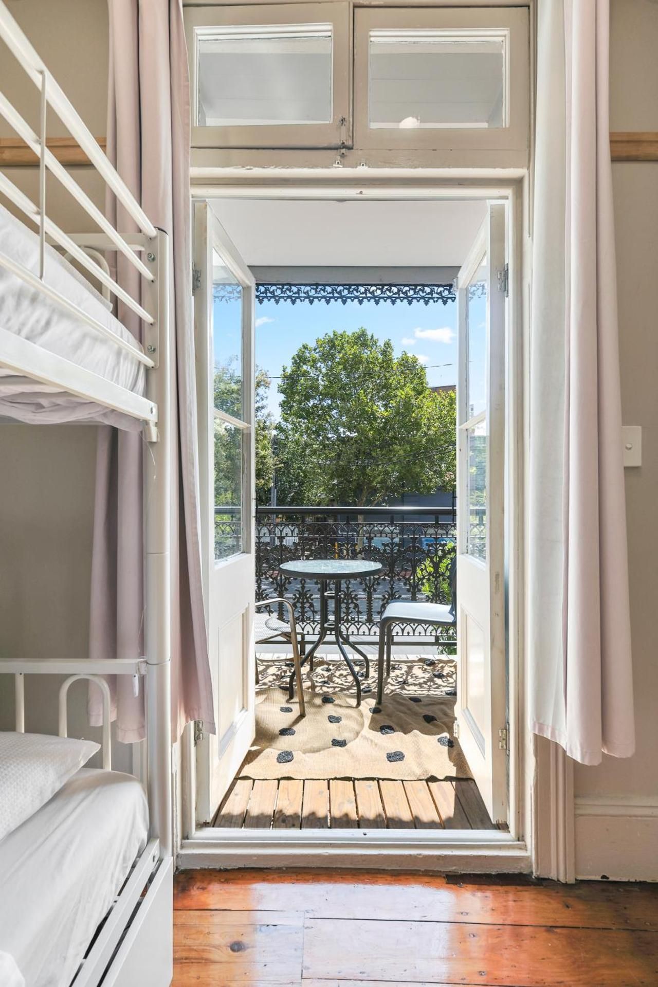 Private Room with Balcony for 2 Guests - Shared Bathroom