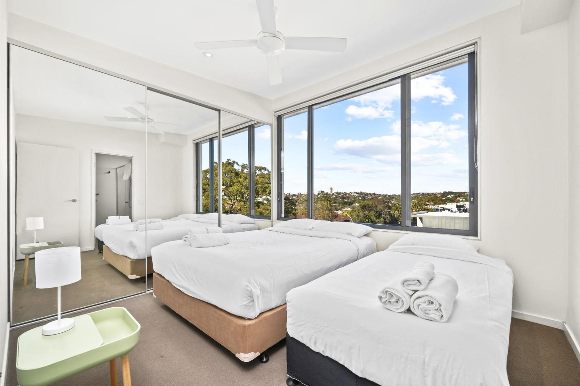 Two-Bedroom Apartment with Balcony