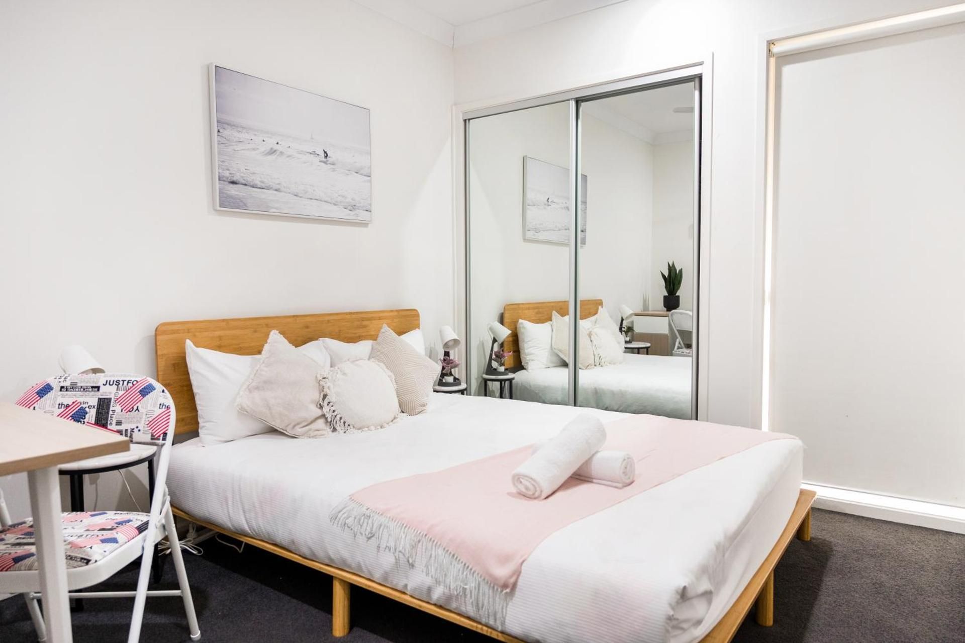Queen Room with Shared Bathroom