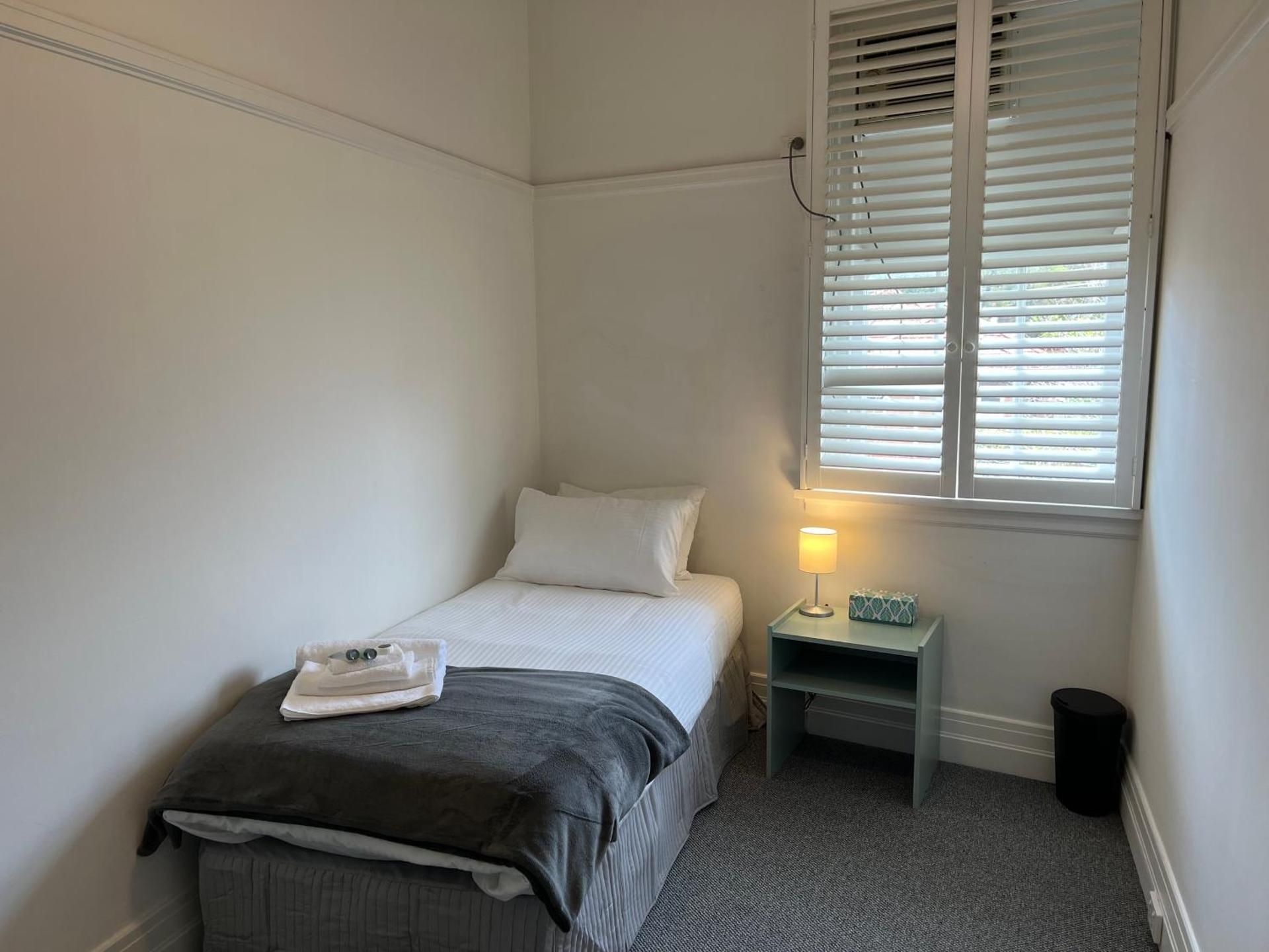 Single Room with Shared Bathroom