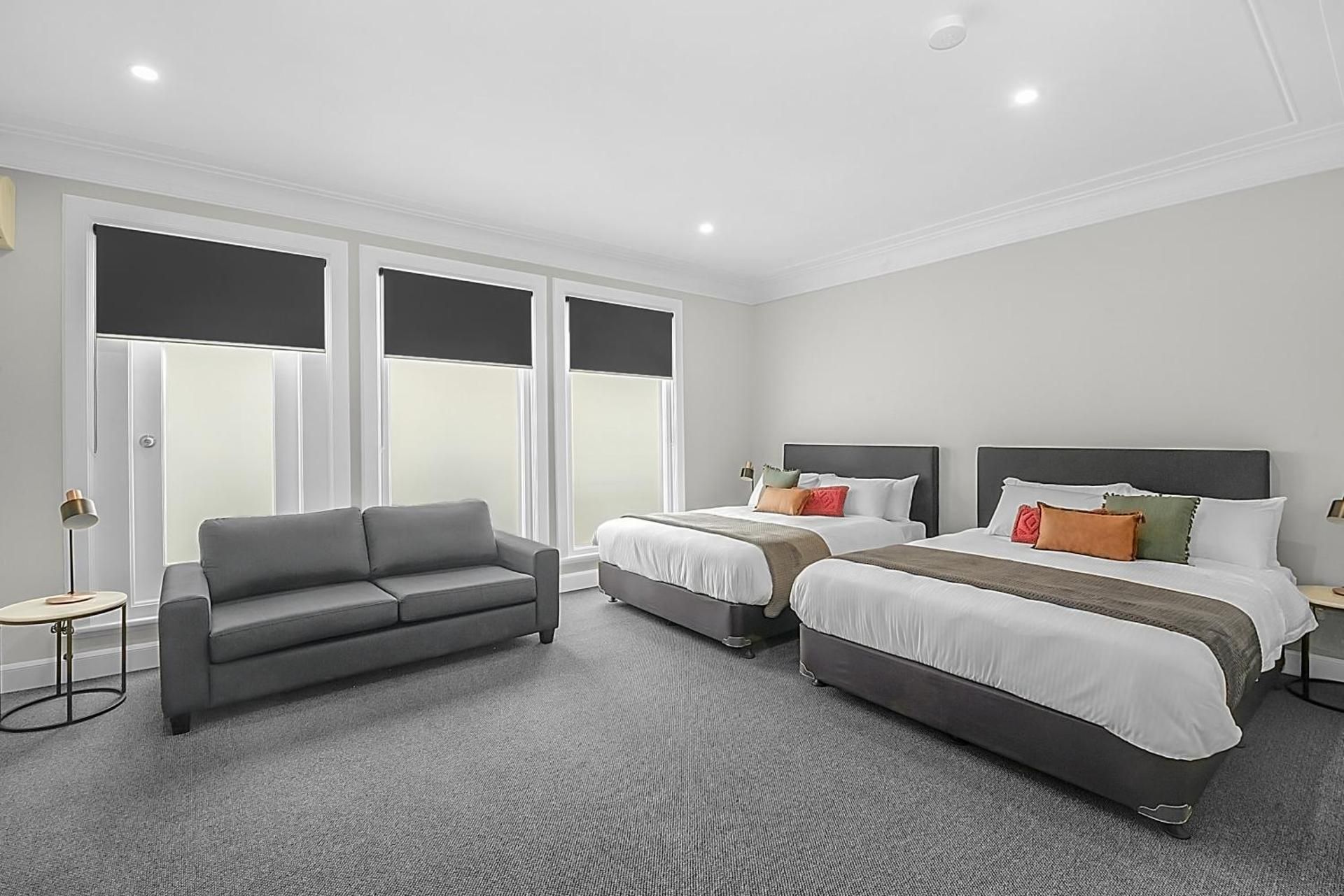 Family Room with Shared Bathroom