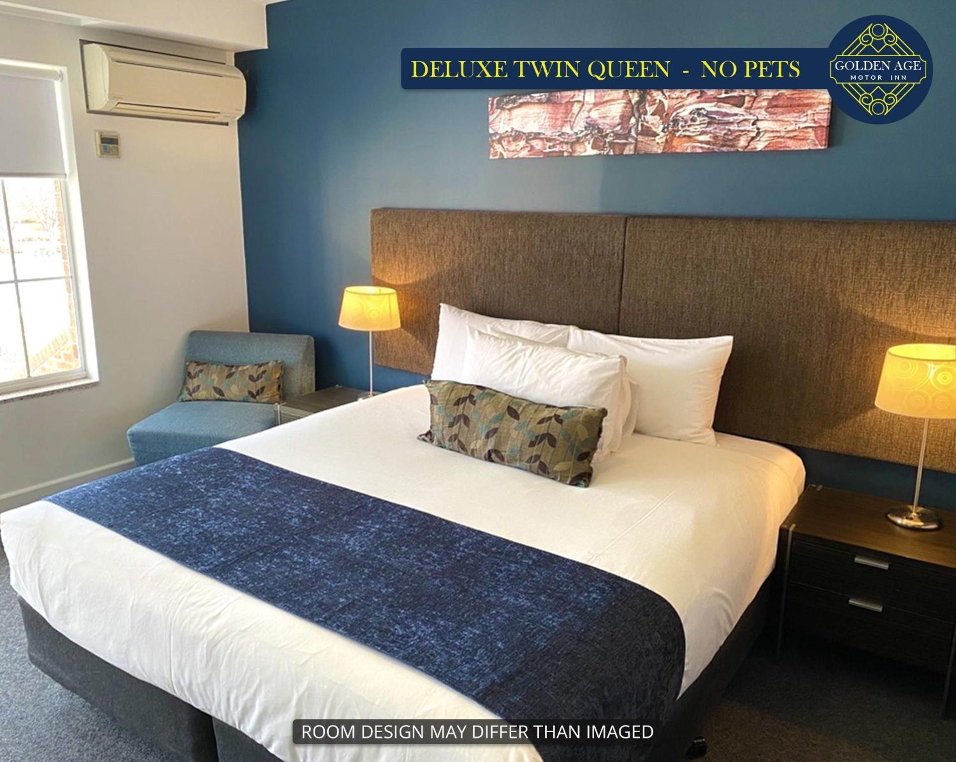 Deluxe Twin Queen Room (No Pets)