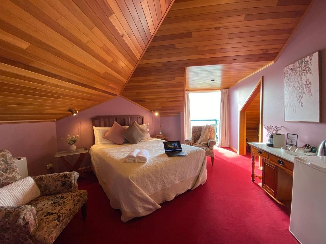 Beach View Queen Suite Up Stairs with Balcony