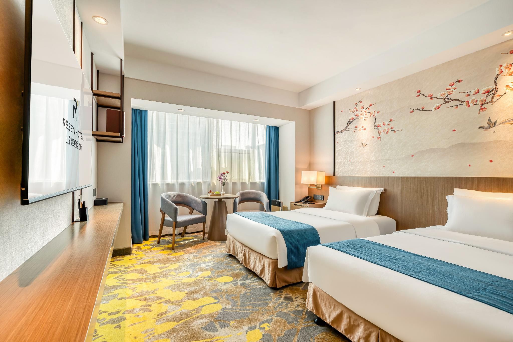Lake View Twin Room
