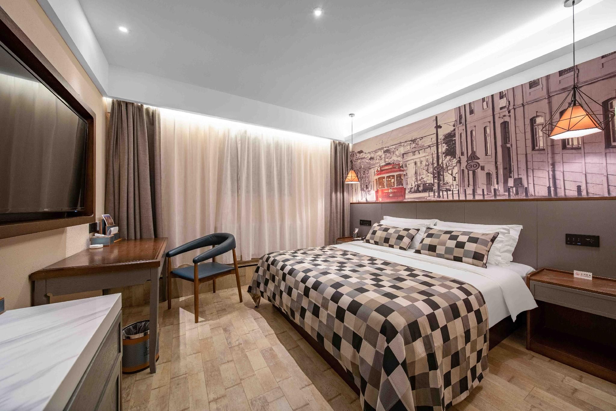 MEHOOD Hotel Jinan Quancheng Square Baotu Spring Jingxiang 1 Bed Room 2