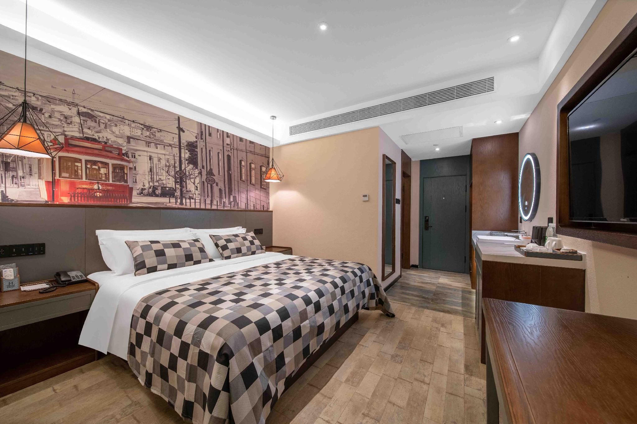 MEHOOD Hotel Jinan Quancheng Square Baotu Spring Jingxiang 1 Bed Room