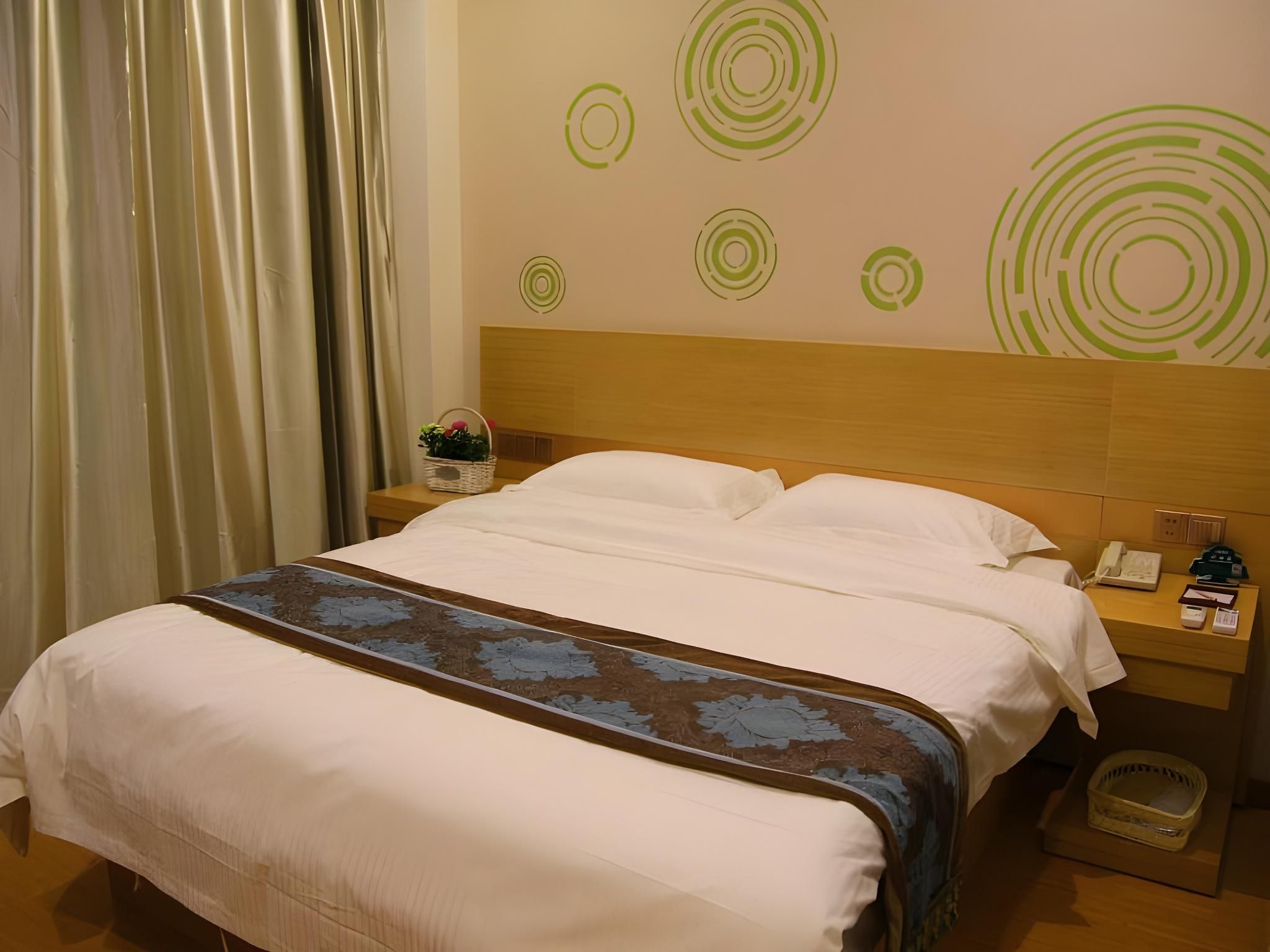 GreenTree Inn Jinan Gaoxin District South Gongye Road Middle Aoti Road Express Hotel Hotel Queen Room