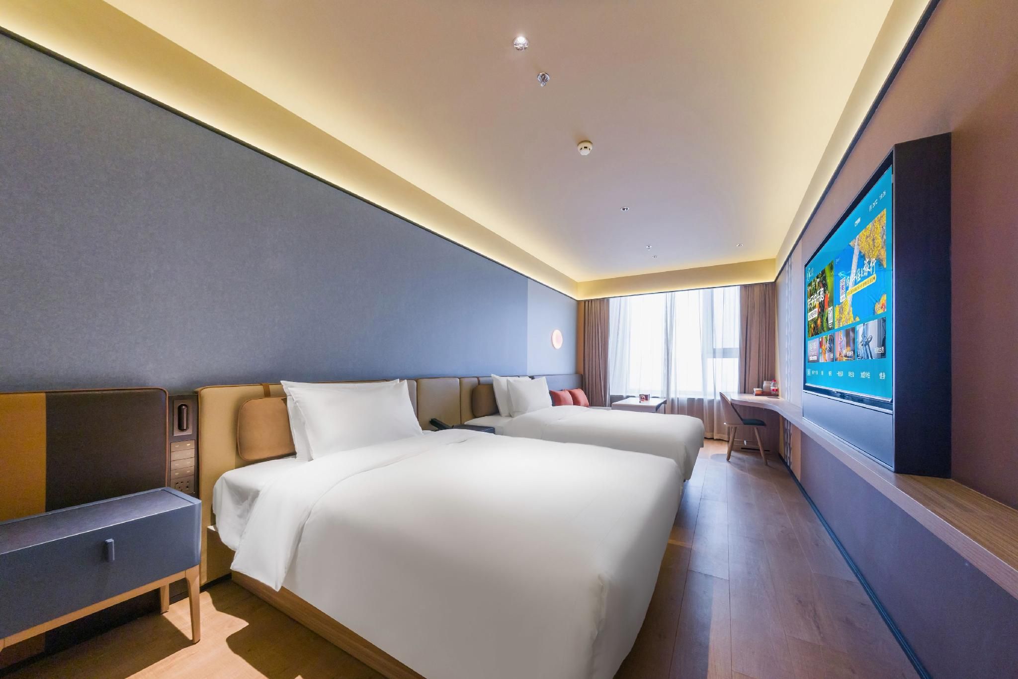 Orange Hotel Jinan CBD China Resources Land Plaza California Sunshine Superior Twin Room