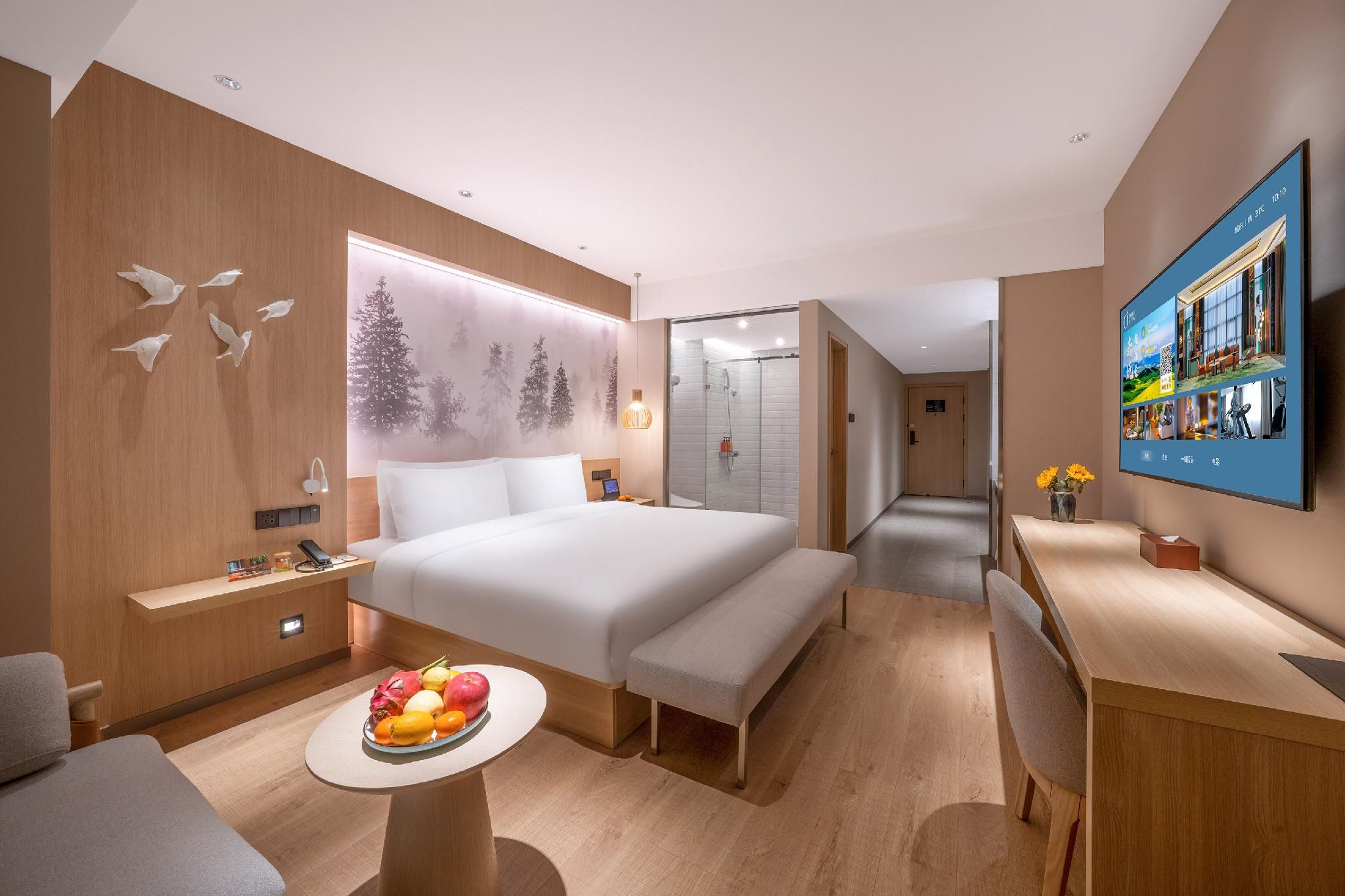 Huazhu - Xiaoshiguang Deluxe Bed Room