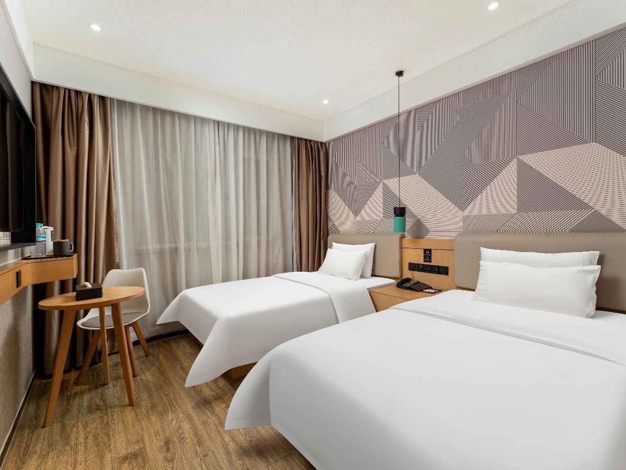 Borrman Hotel Jinan Zoo Wuyingshan North Road Dossen - Superior Twin Room