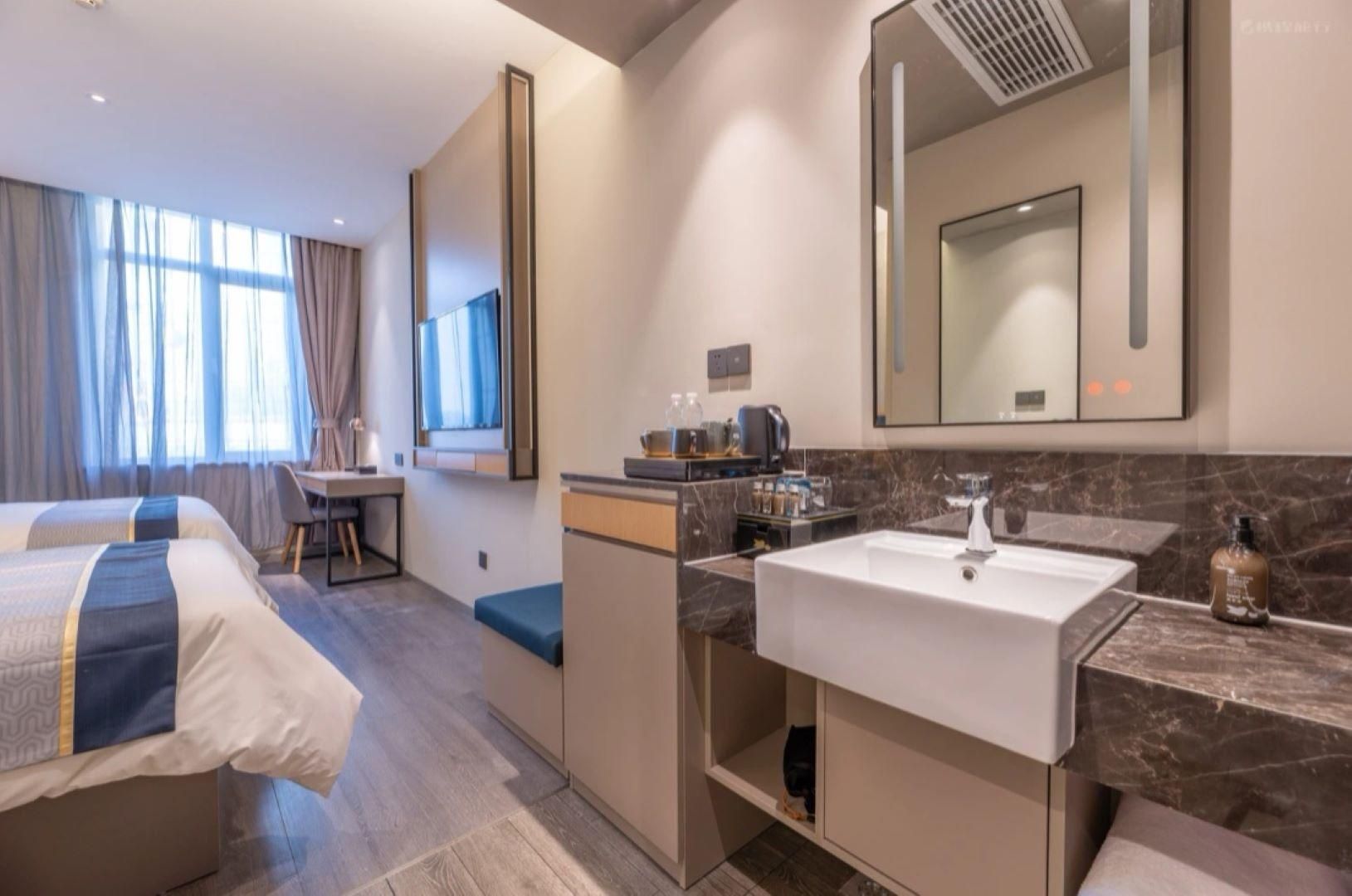 Hanting Hotel Jinan Jingqi Road Baotuquan Huazhu - Twin Room 3