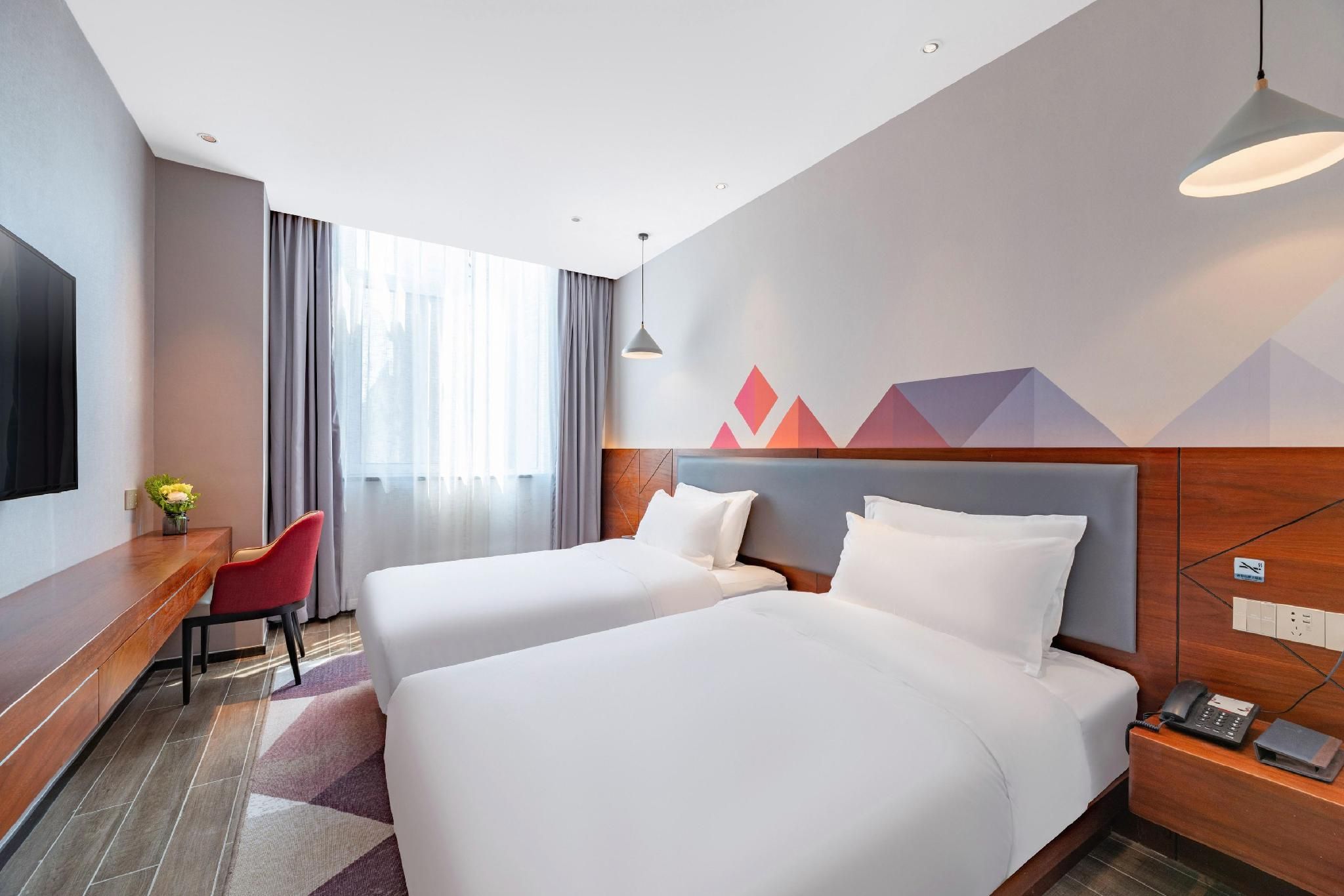 Borrman Hotel Jinan West Station Impression Jinan International Exhibition Center Comfort Twin